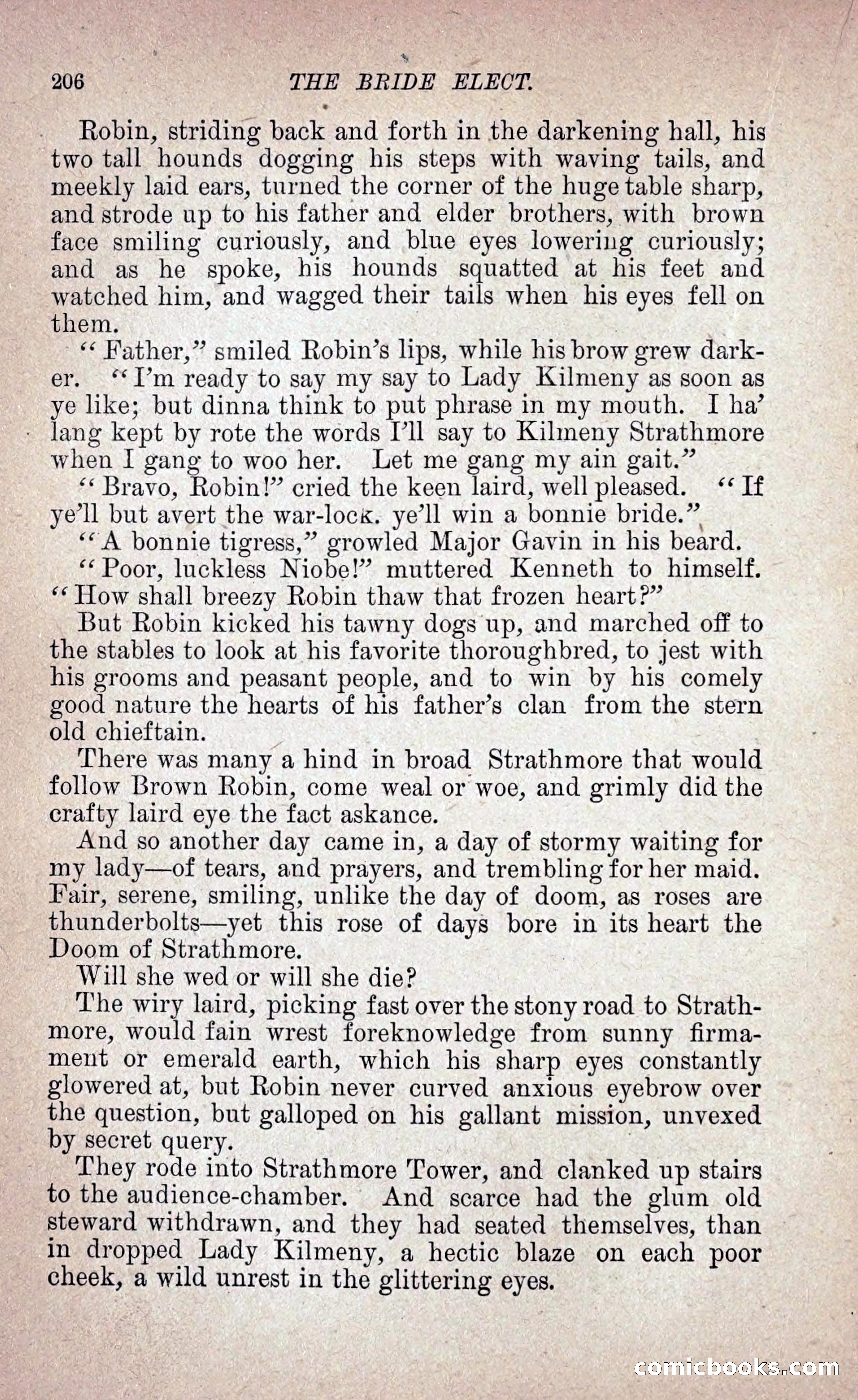 The Bride Elect: or, The Doom of the Double Roses — page 215 of 265