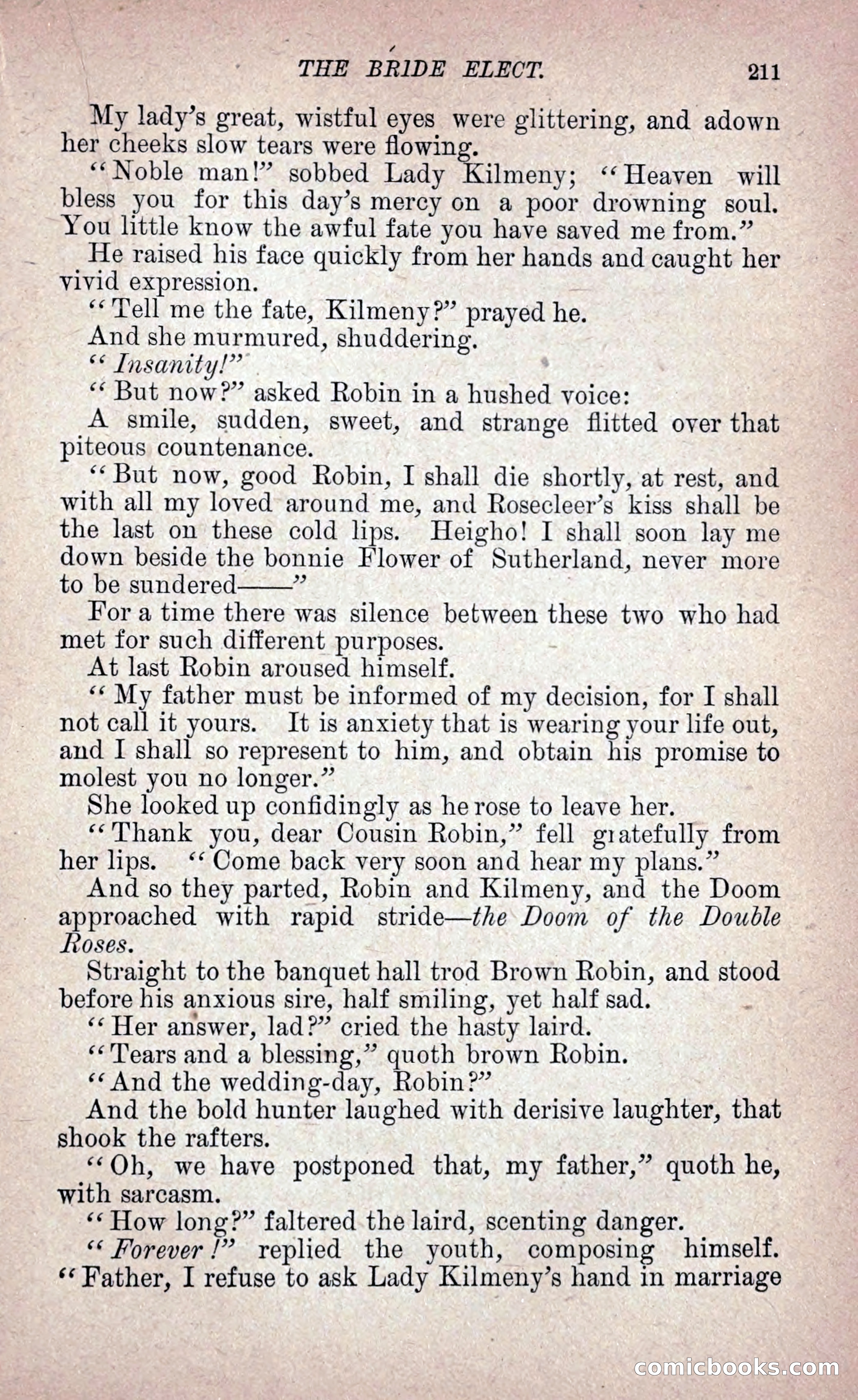 The Bride Elect: or, The Doom of the Double Roses — page 220 of 265