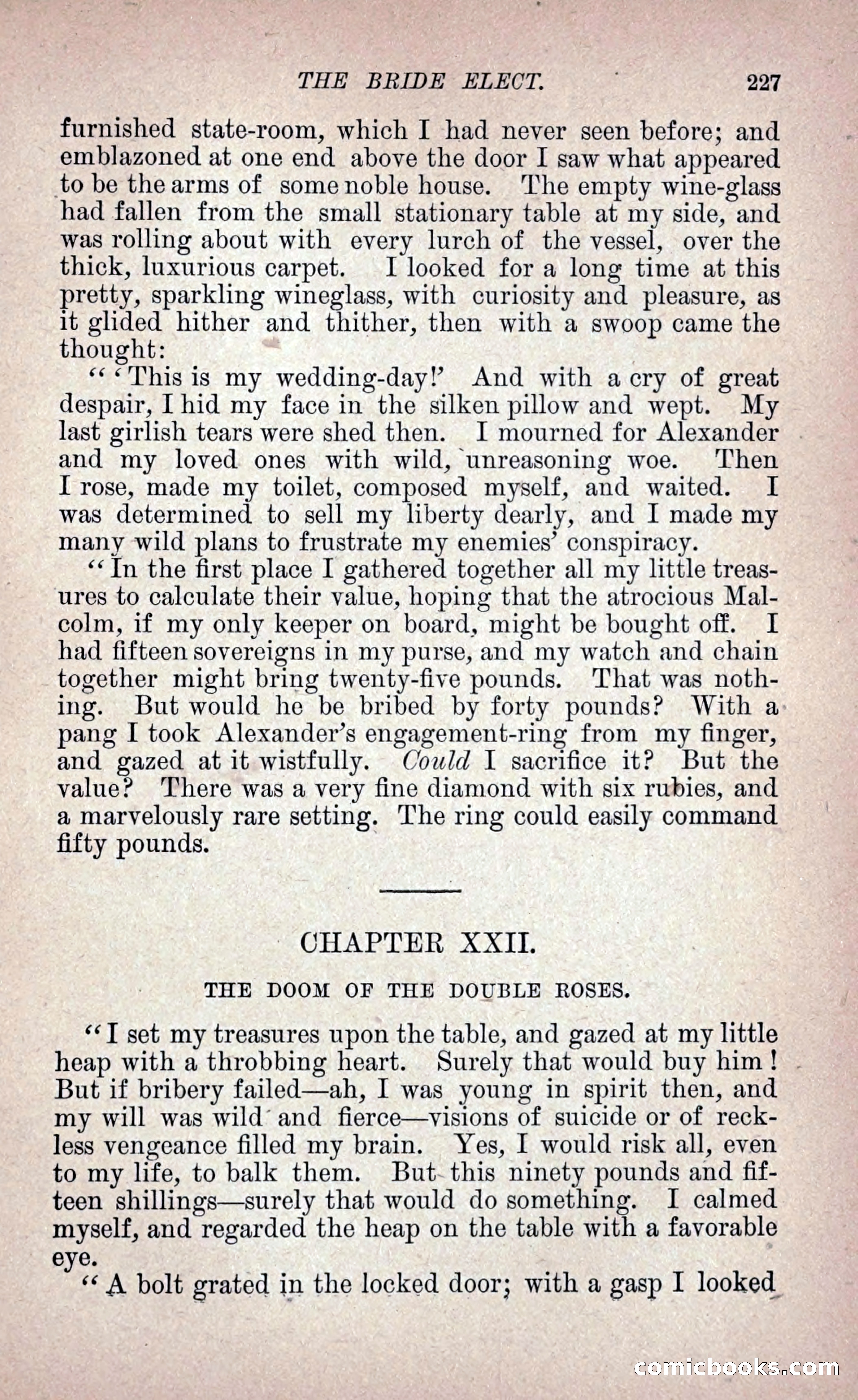The Bride Elect: or, The Doom of the Double Roses — page 236 of 265