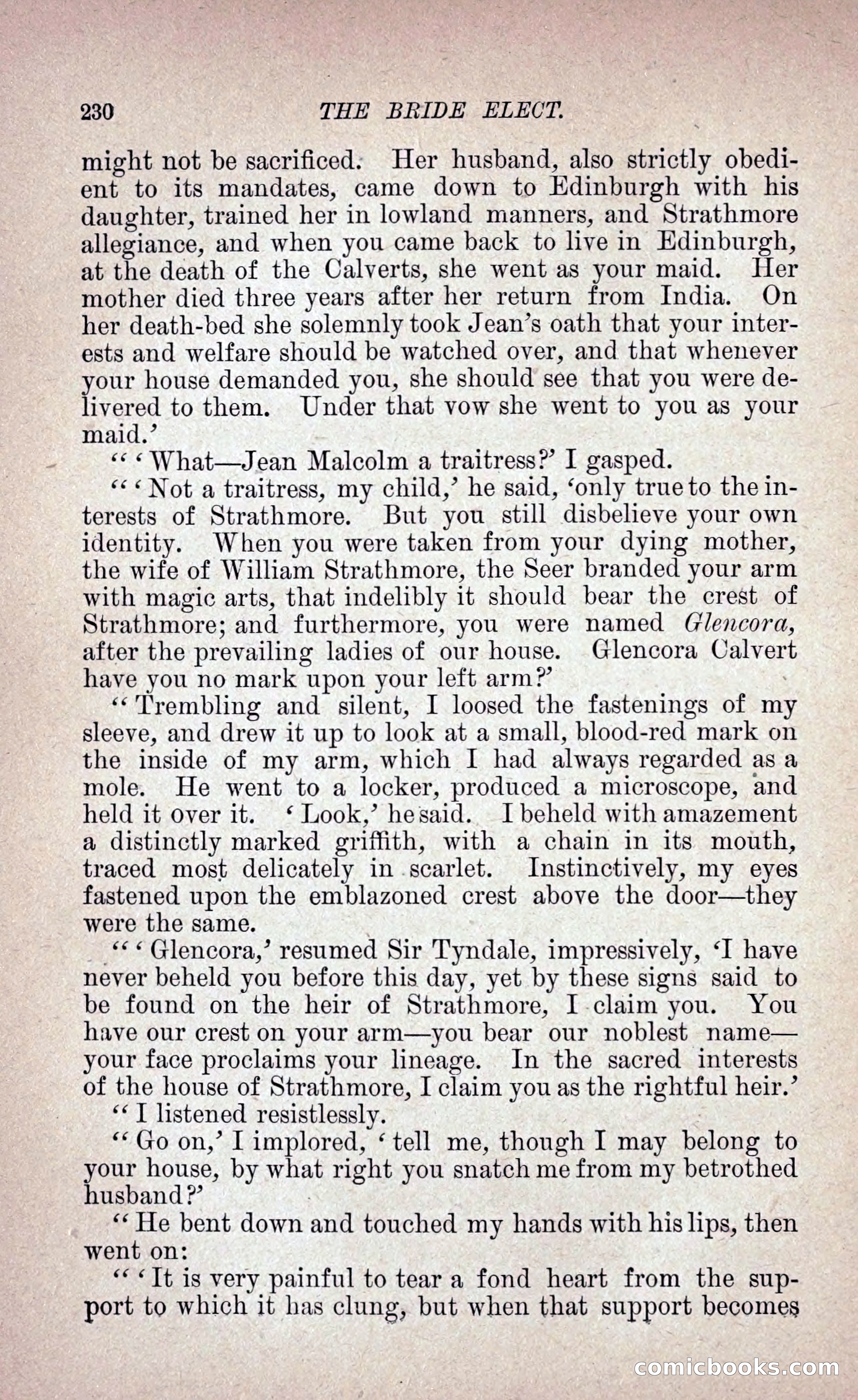 The Bride Elect: or, The Doom of the Double Roses — page 239 of 265