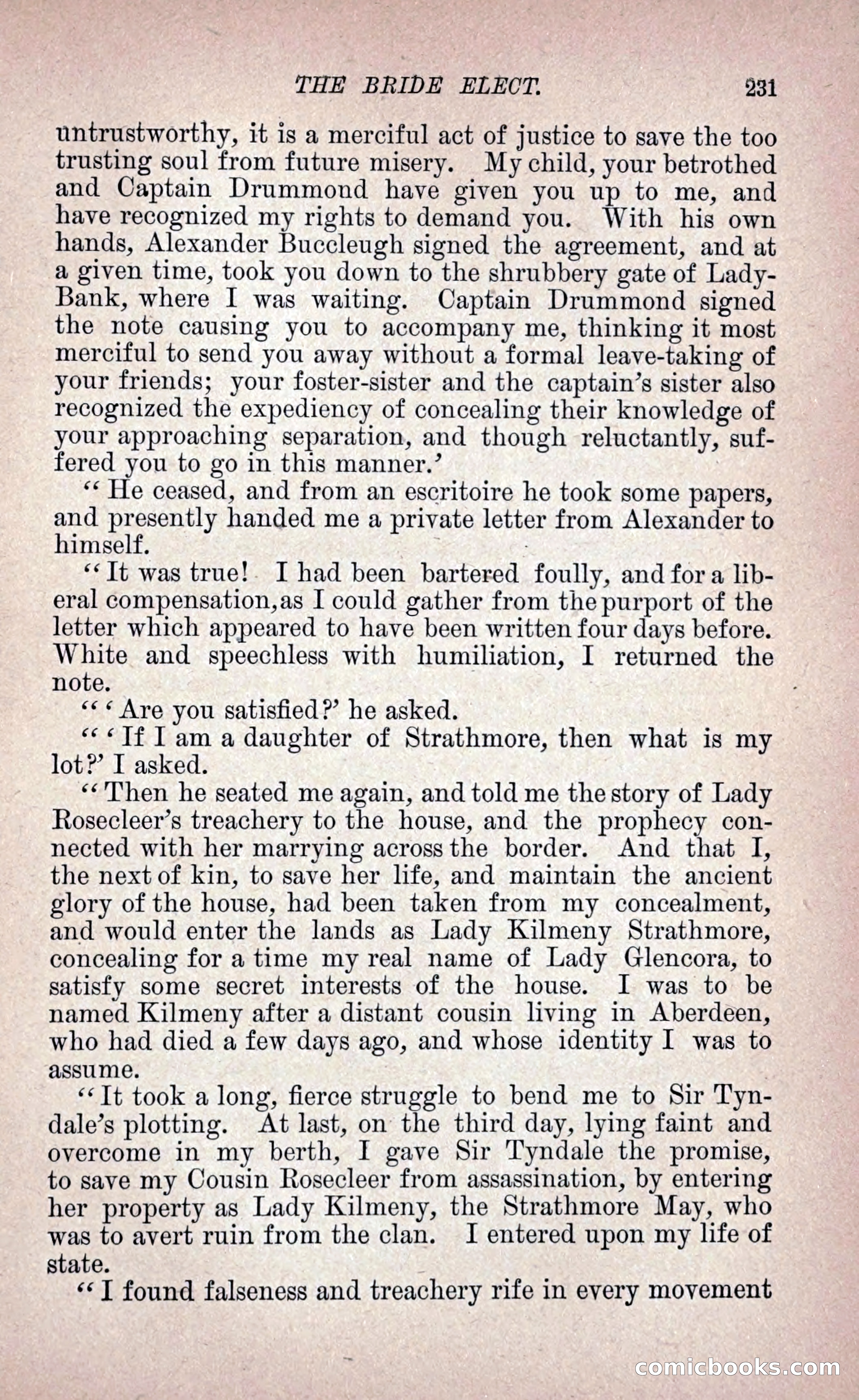 The Bride Elect: or, The Doom of the Double Roses — page 240 of 265