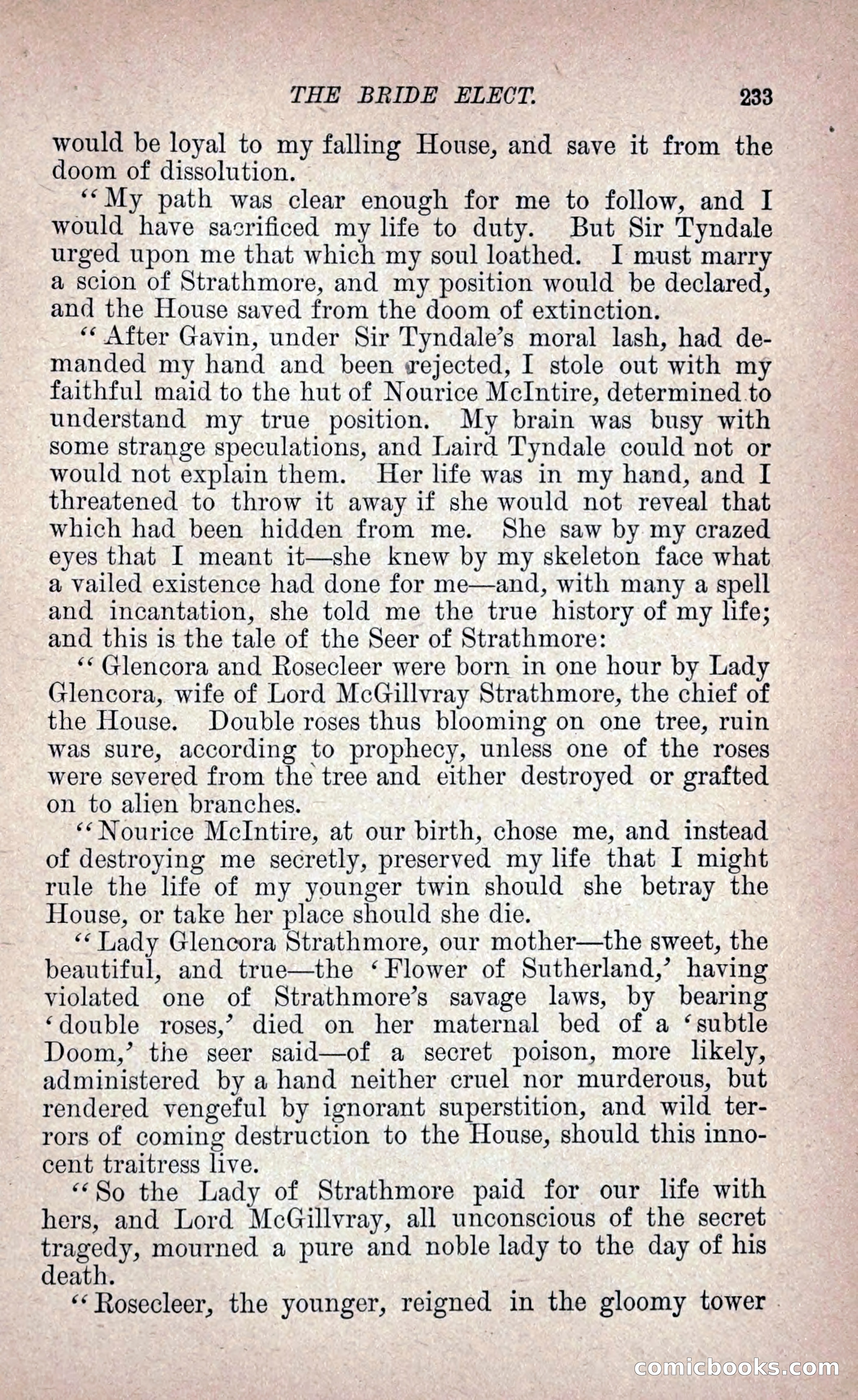 The Bride Elect: or, The Doom of the Double Roses — page 242 of 265