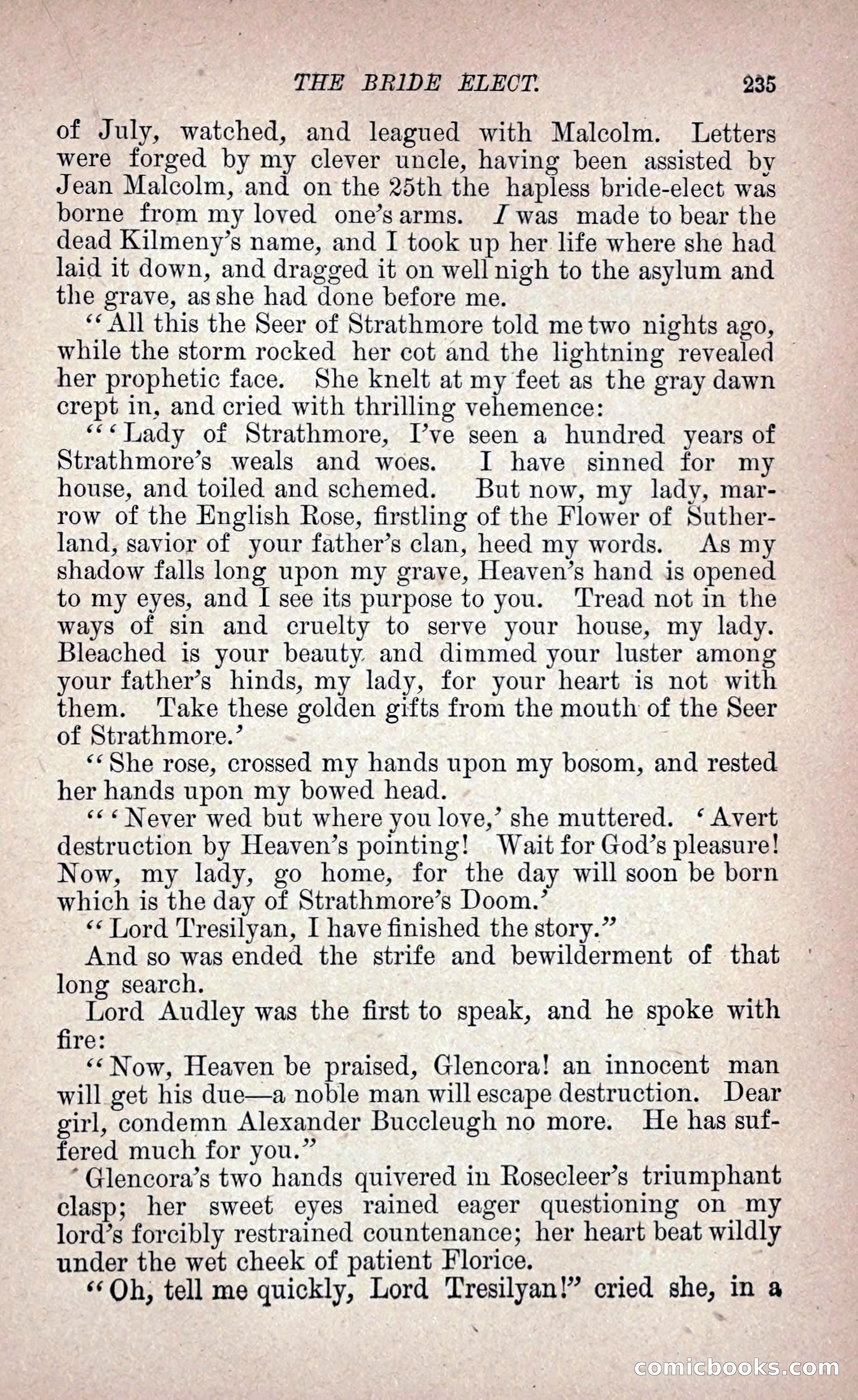 The Bride Elect: or, The Doom of the Double Roses — page 244 of 265