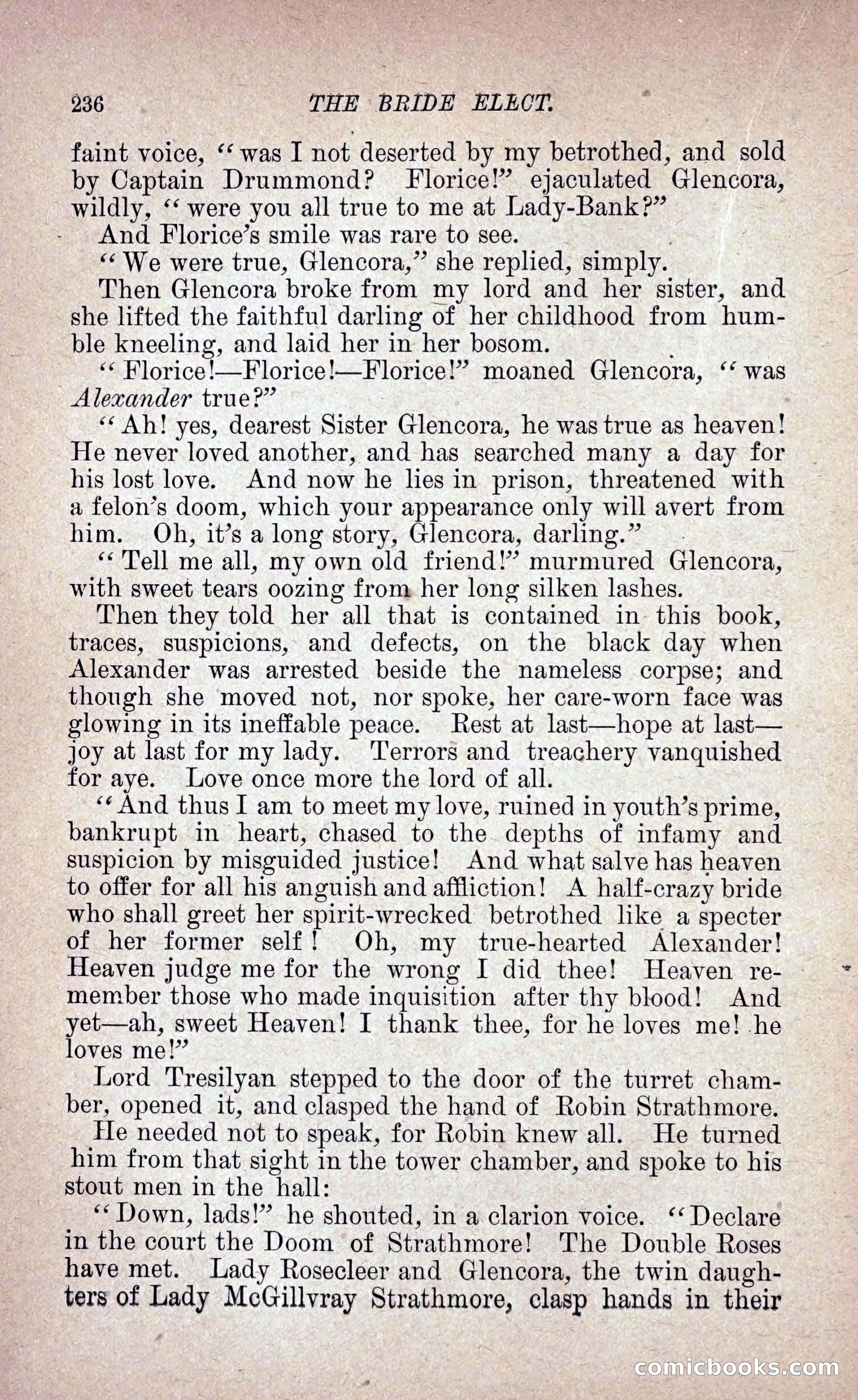 The Bride Elect: or, The Doom of the Double Roses — page 245 of 265