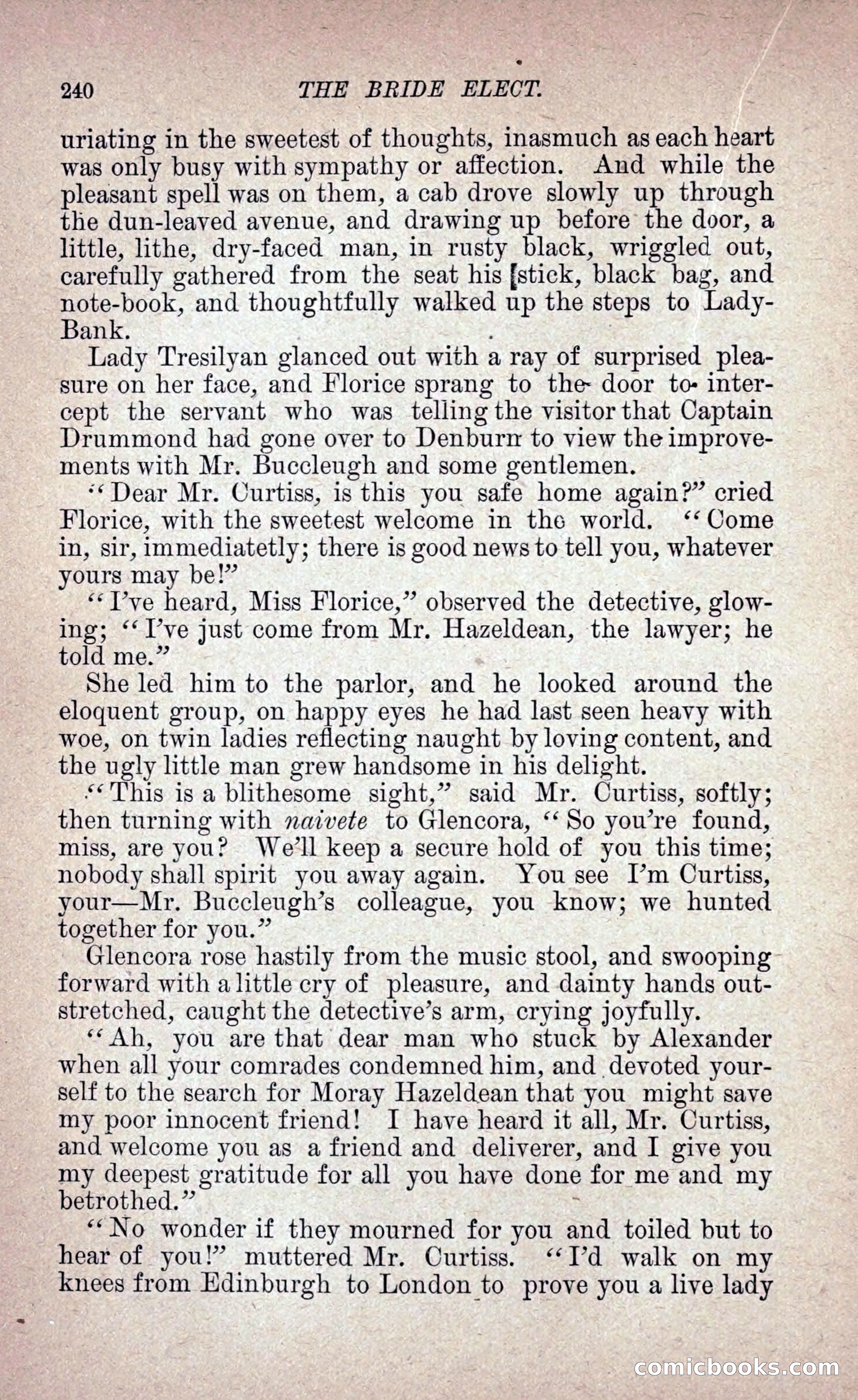 The Bride Elect: or, The Doom of the Double Roses — page 249 of 265