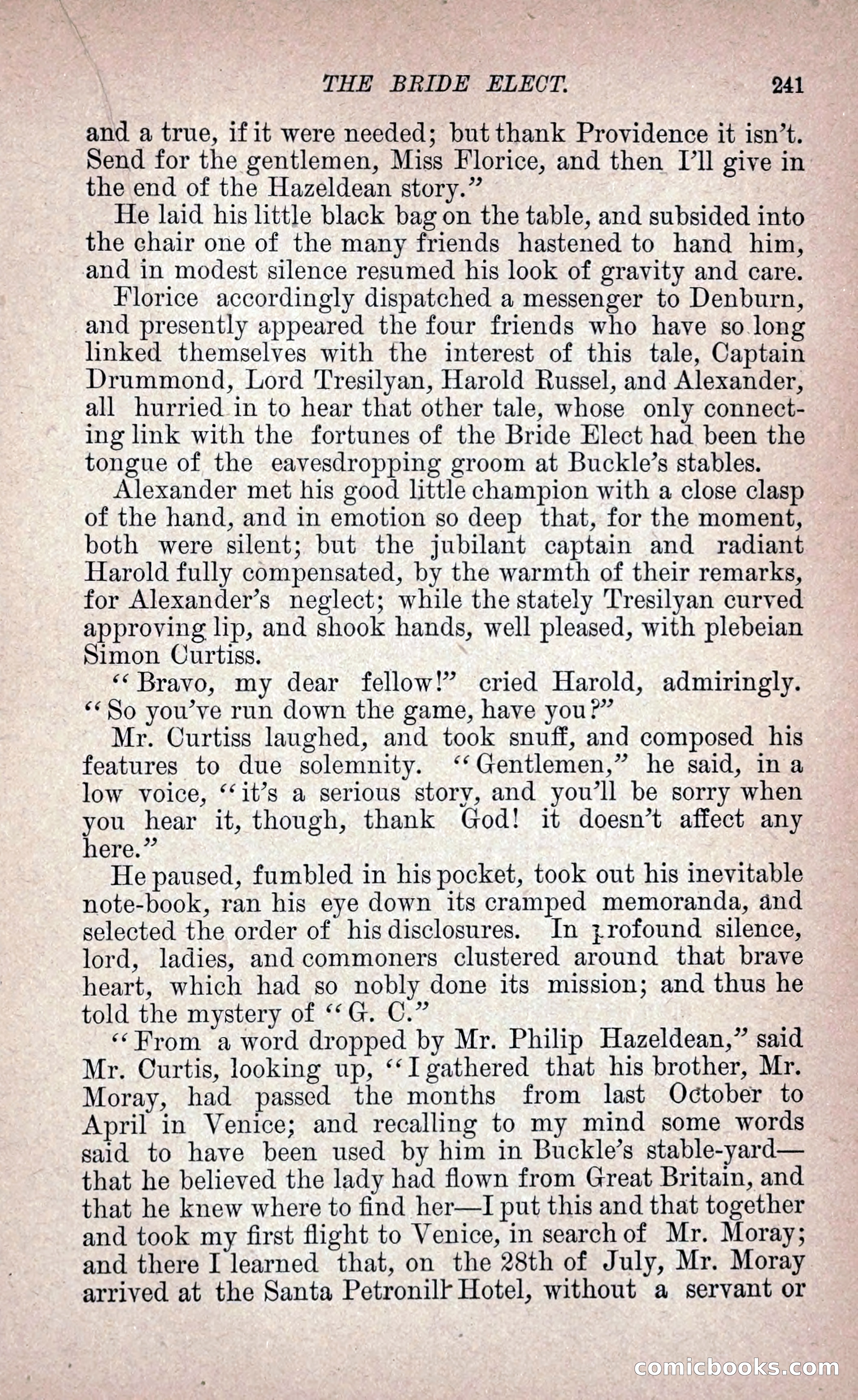 The Bride Elect: or, The Doom of the Double Roses — page 250 of 265