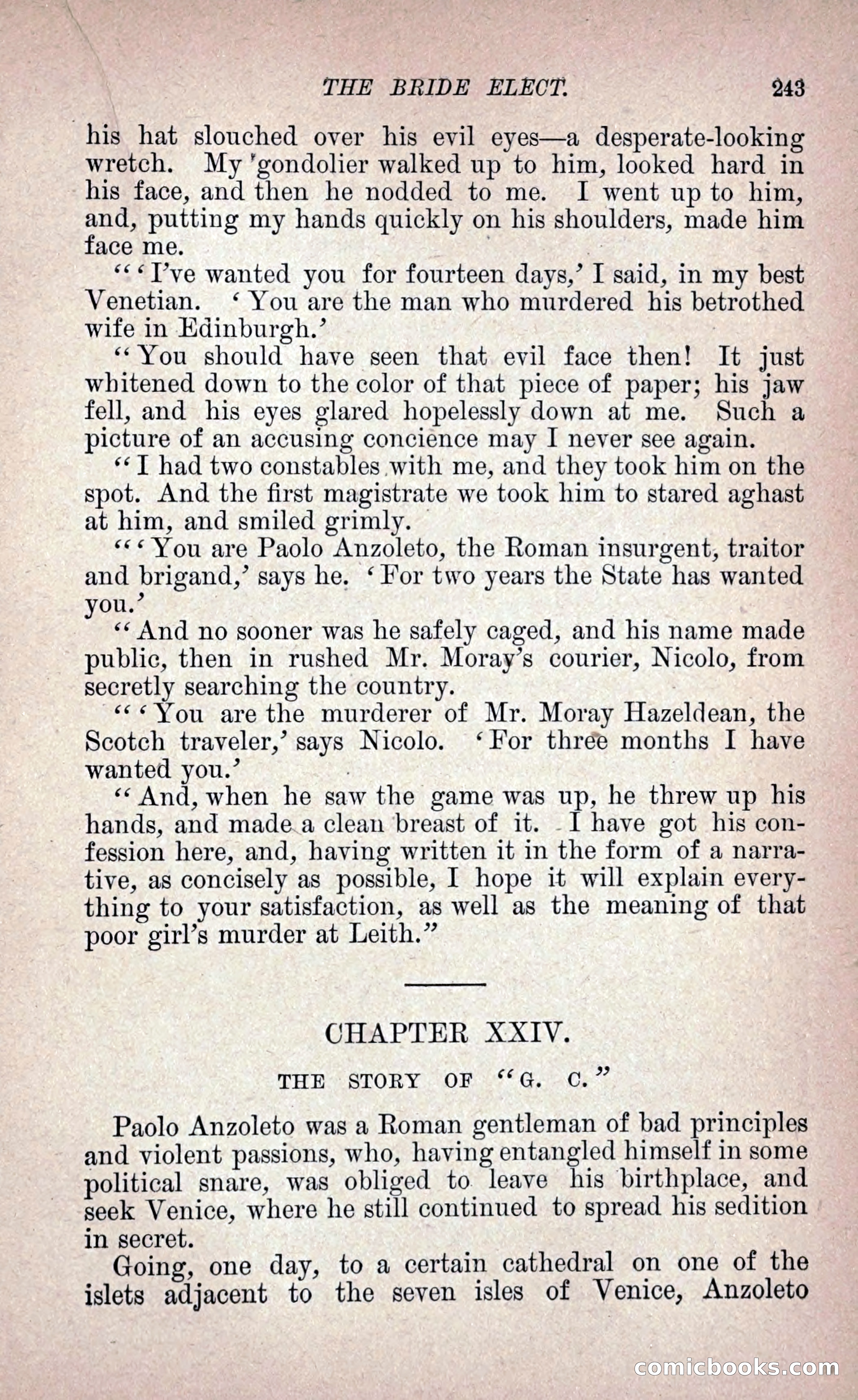 The Bride Elect: or, The Doom of the Double Roses — page 252 of 265