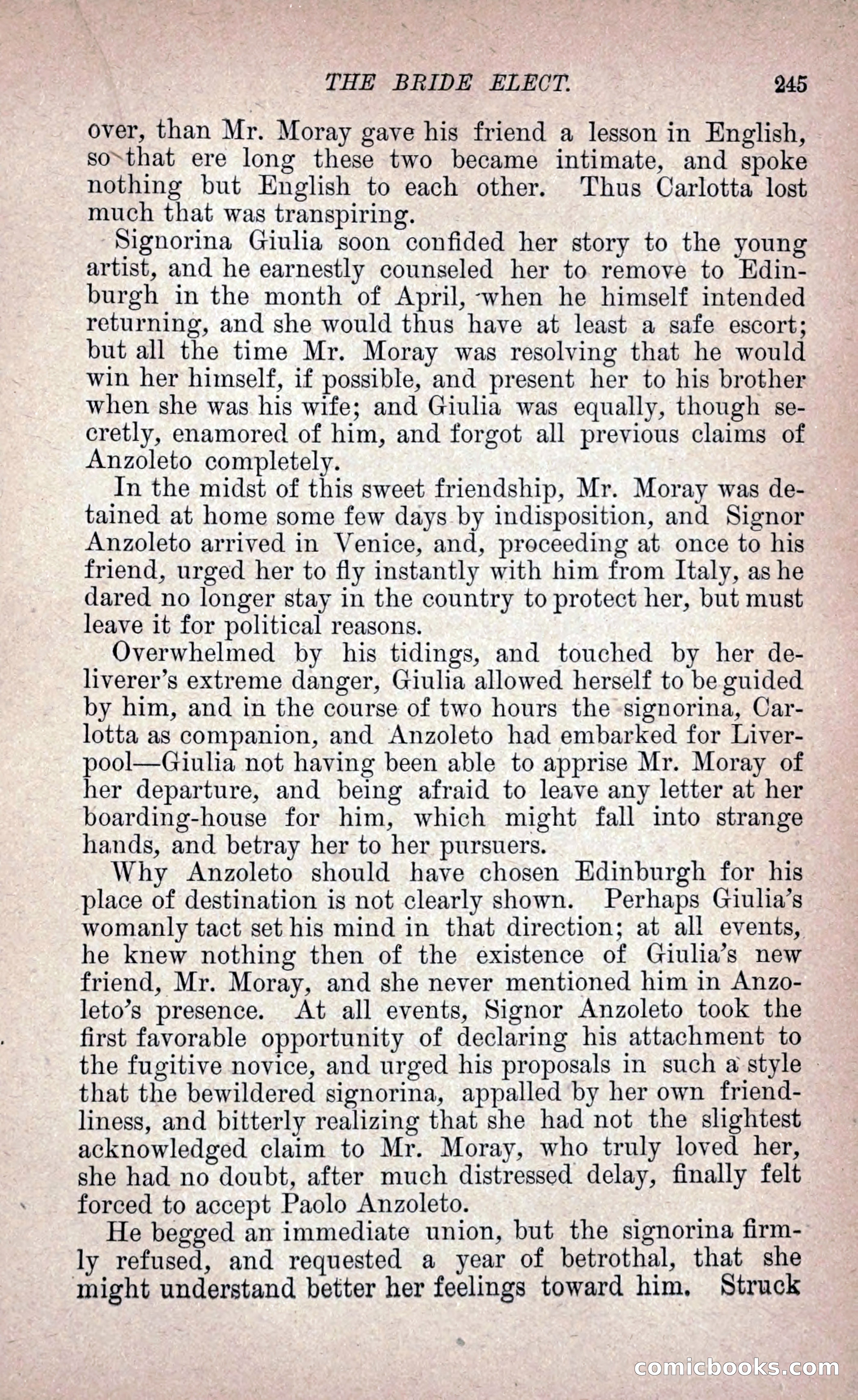 The Bride Elect: or, The Doom of the Double Roses — page 254 of 265