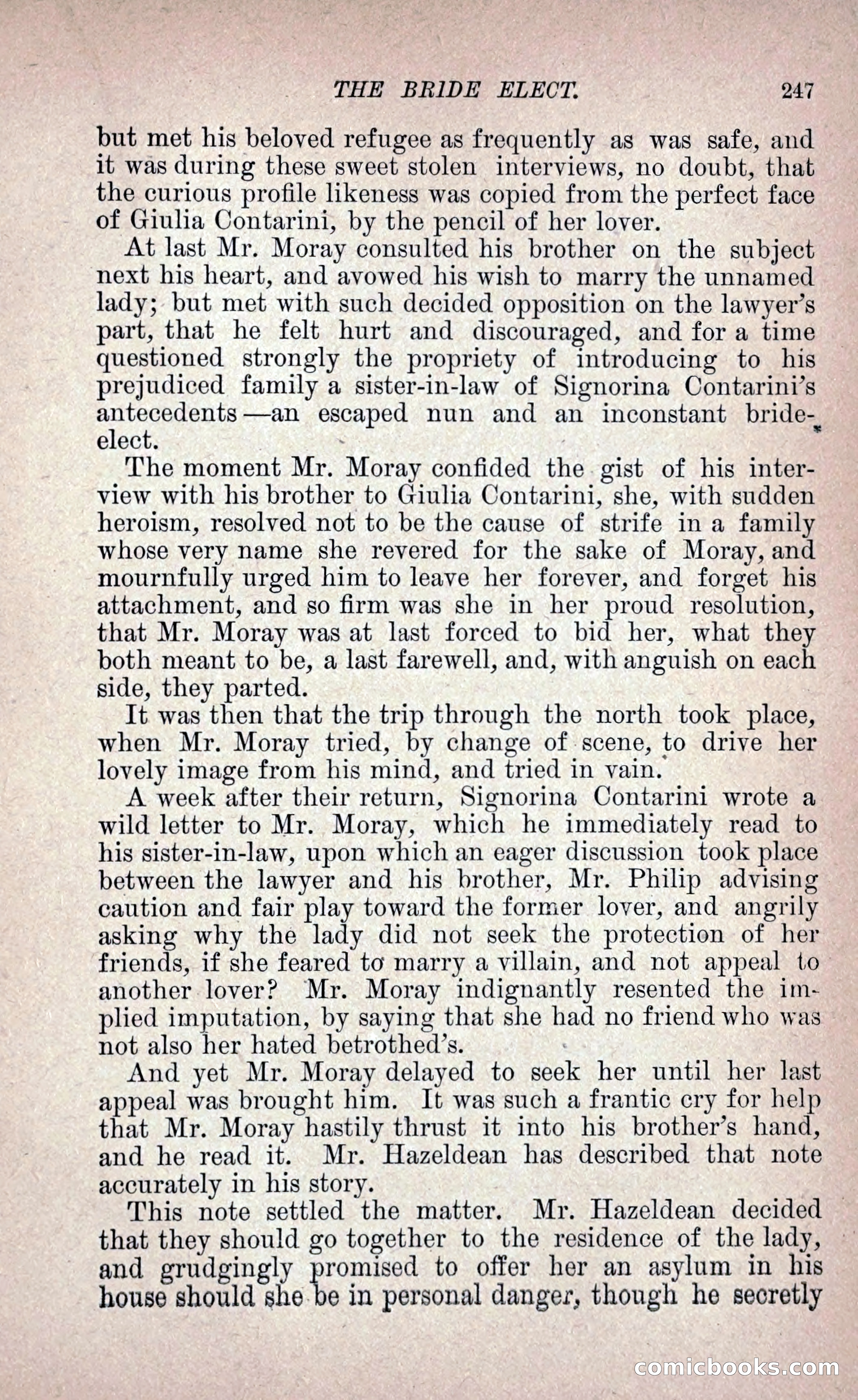 The Bride Elect: or, The Doom of the Double Roses — page 256 of 265