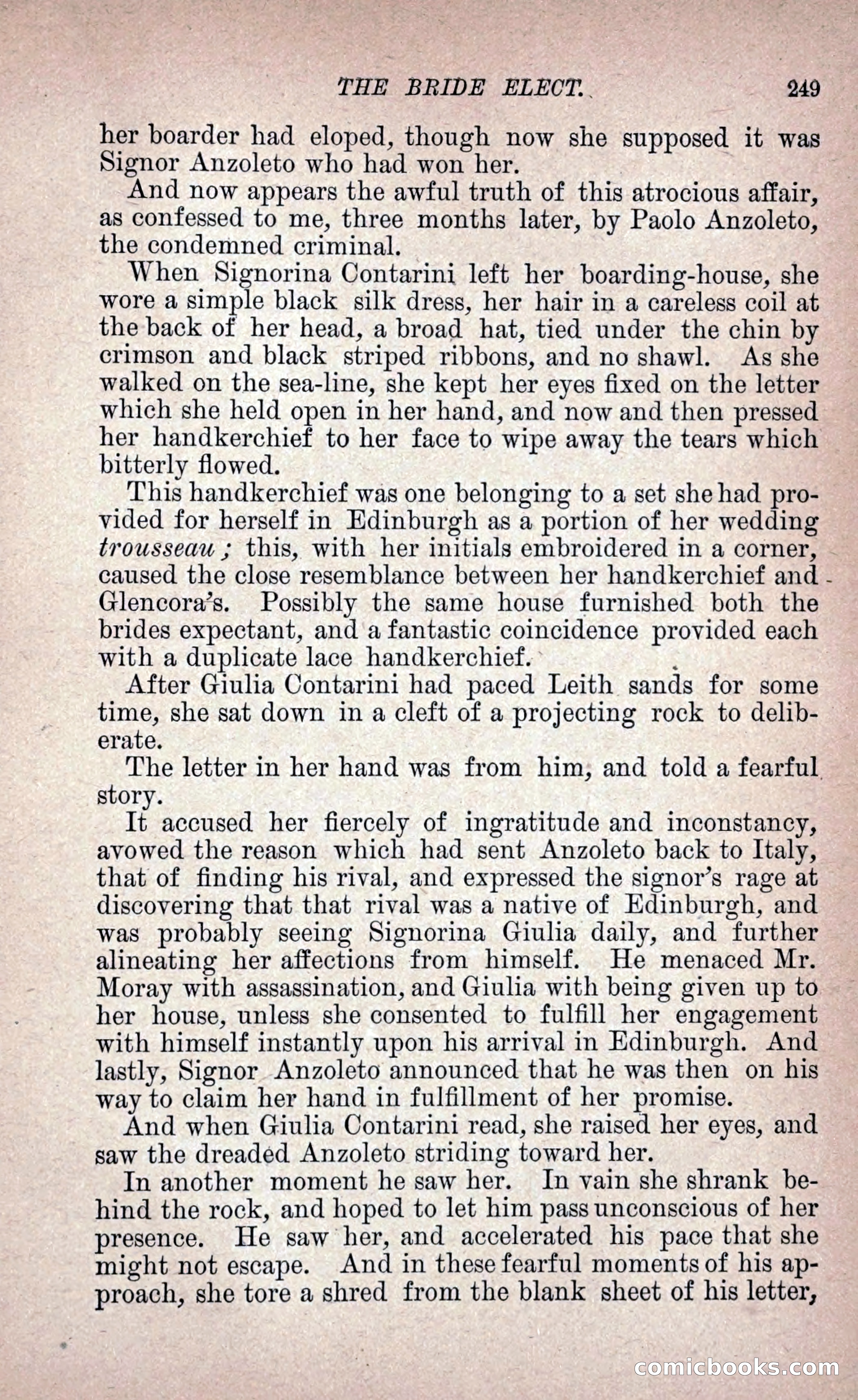 The Bride Elect: or, The Doom of the Double Roses — page 258 of 265
