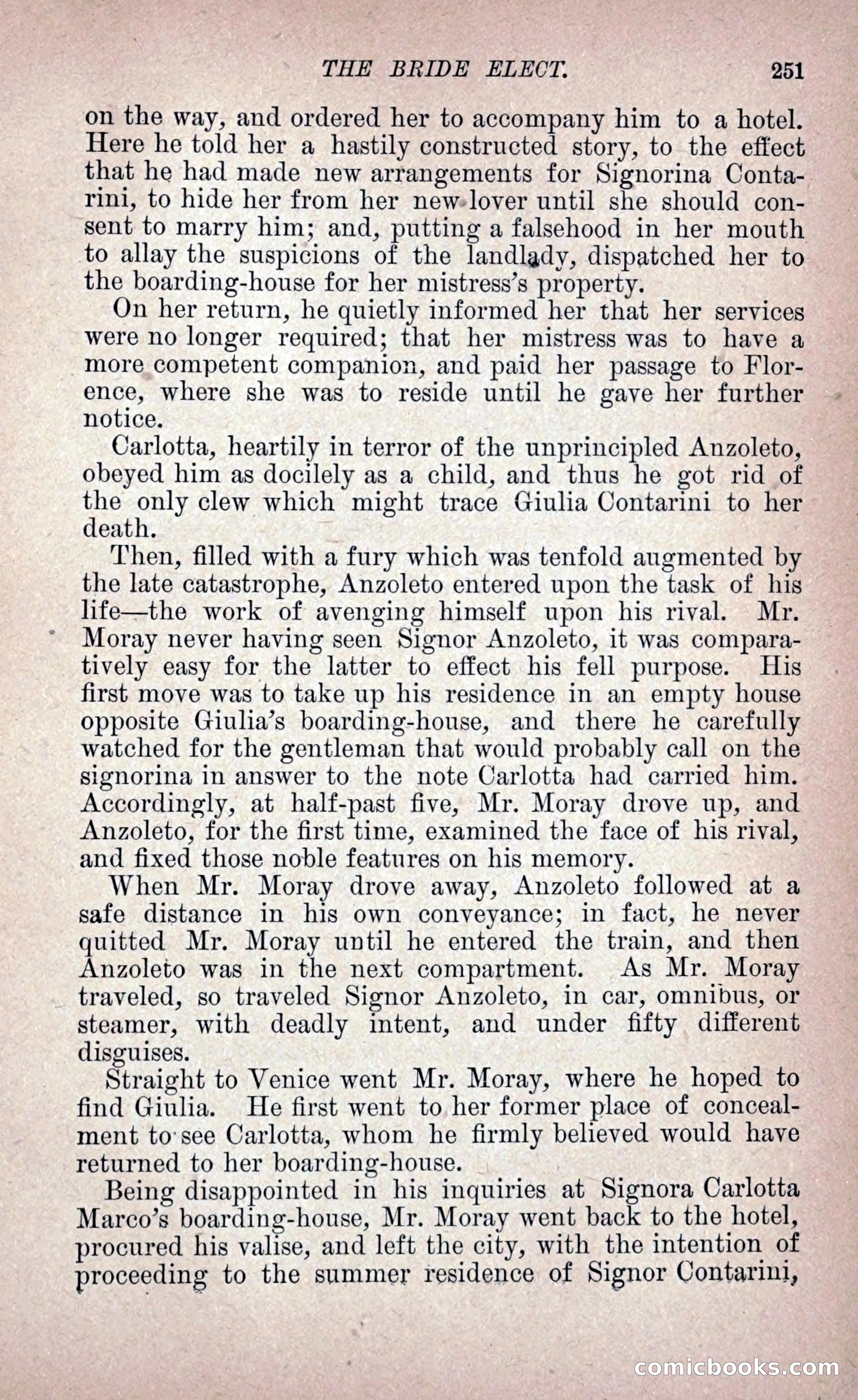 The Bride Elect: or, The Doom of the Double Roses — page 260 of 265