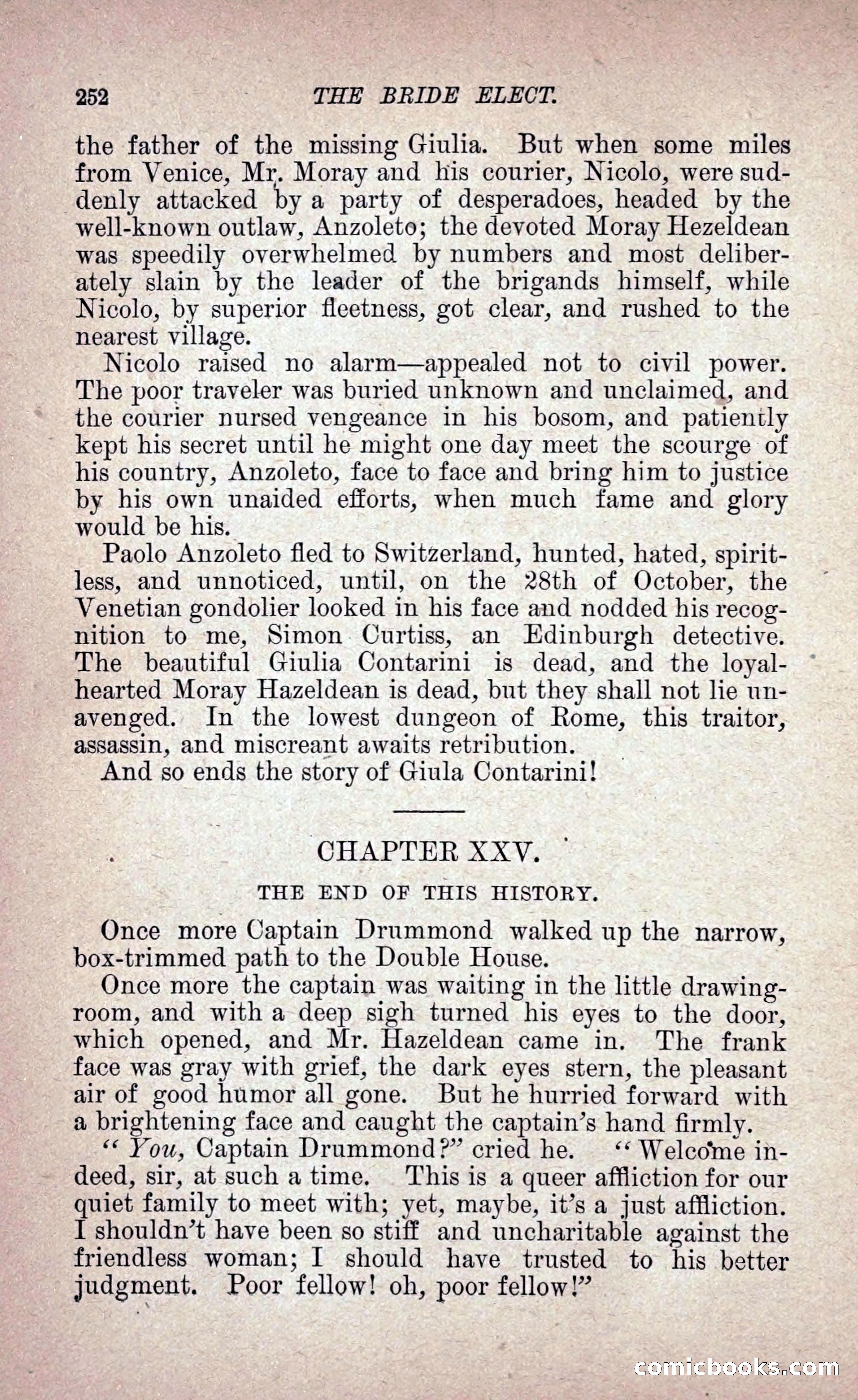 The Bride Elect: or, The Doom of the Double Roses — page 261 of 265