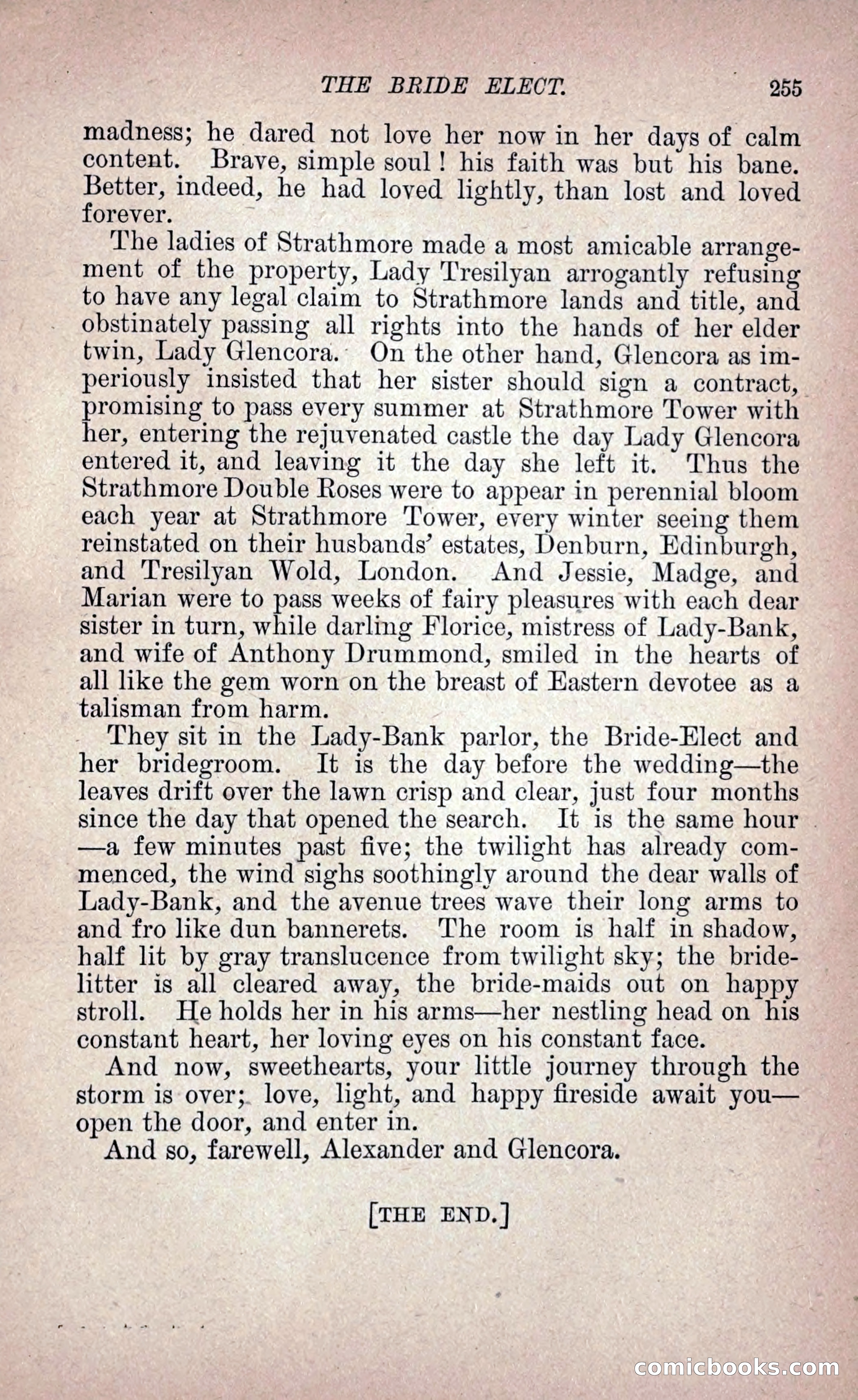 The Bride Elect: or, The Doom of the Double Roses — page 264 of 265