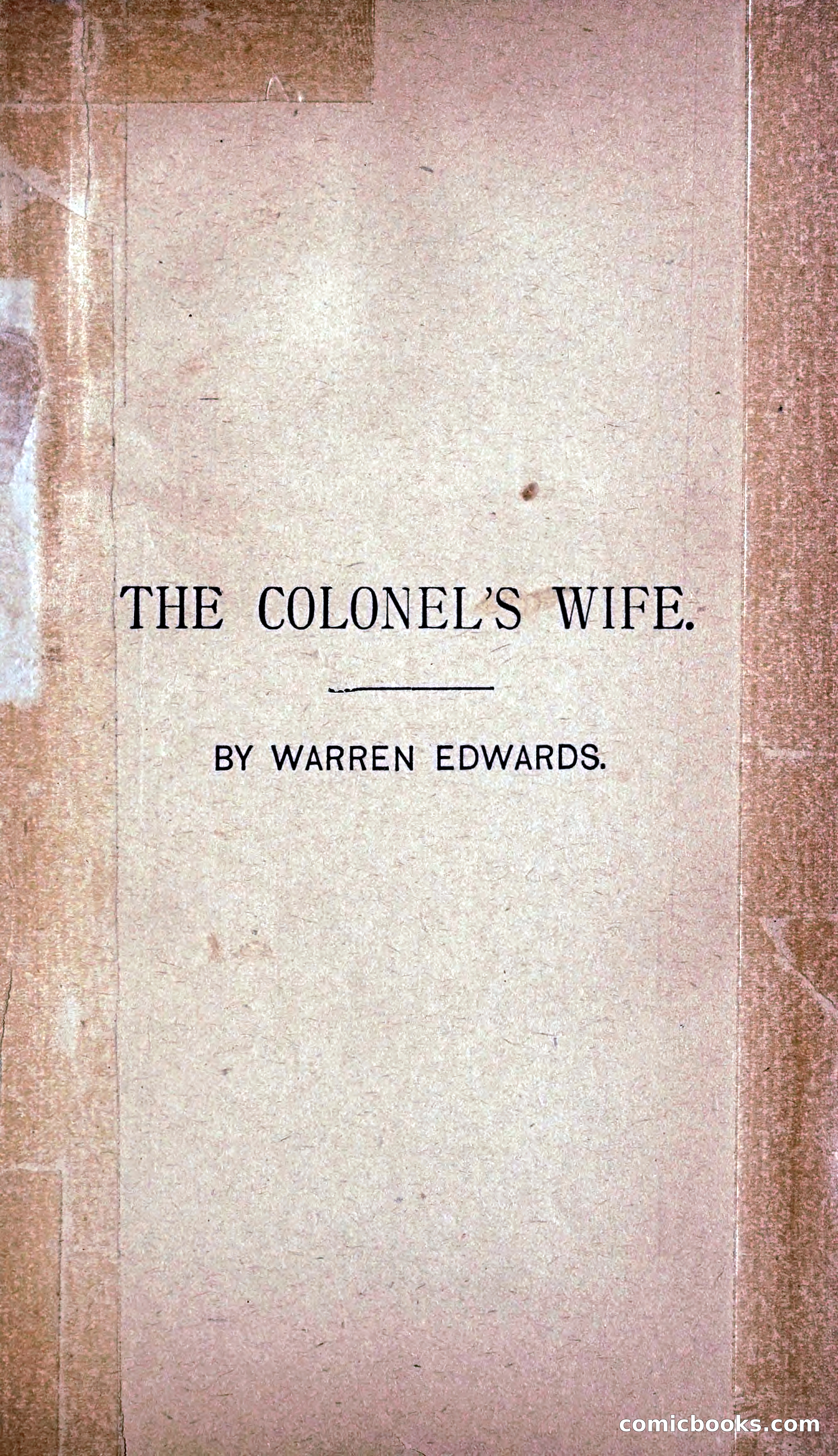 The Colonel's Wife — page 8 of 201