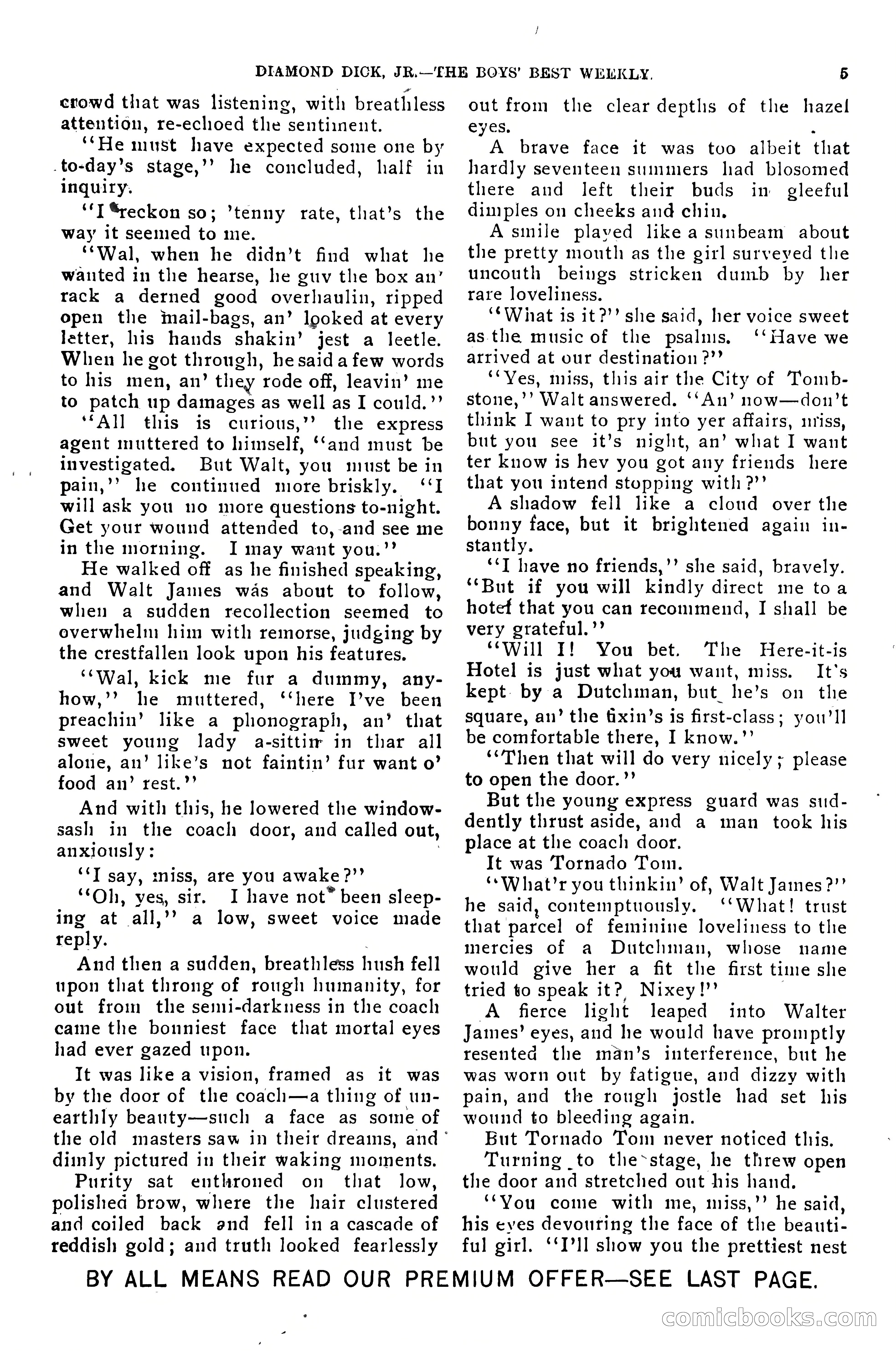 Dashing Diamond Dick, or, The Tigers of Tombstone — page 9 of 38