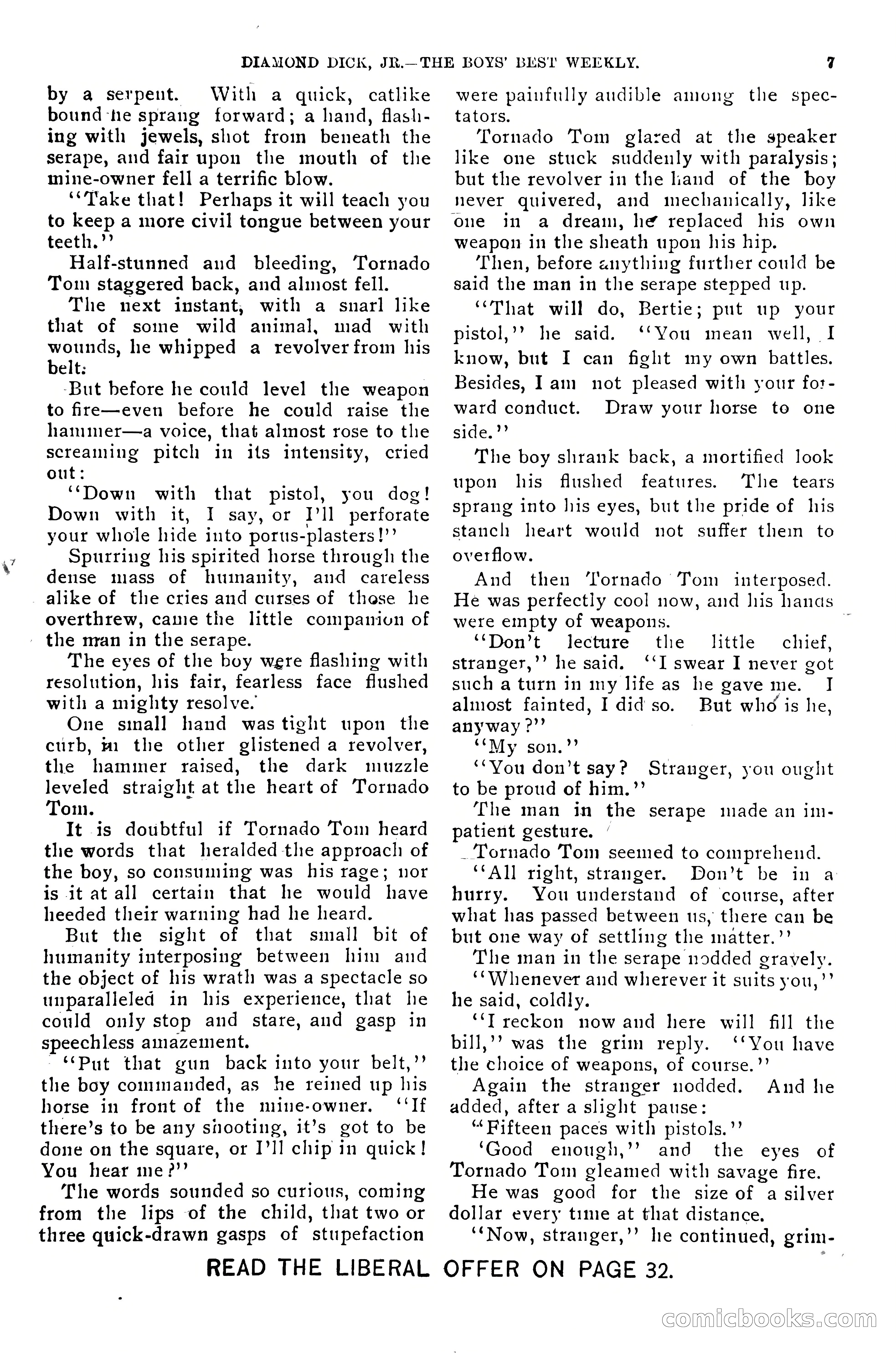 Dashing Diamond Dick, or, The Tigers of Tombstone — page 11 of 38