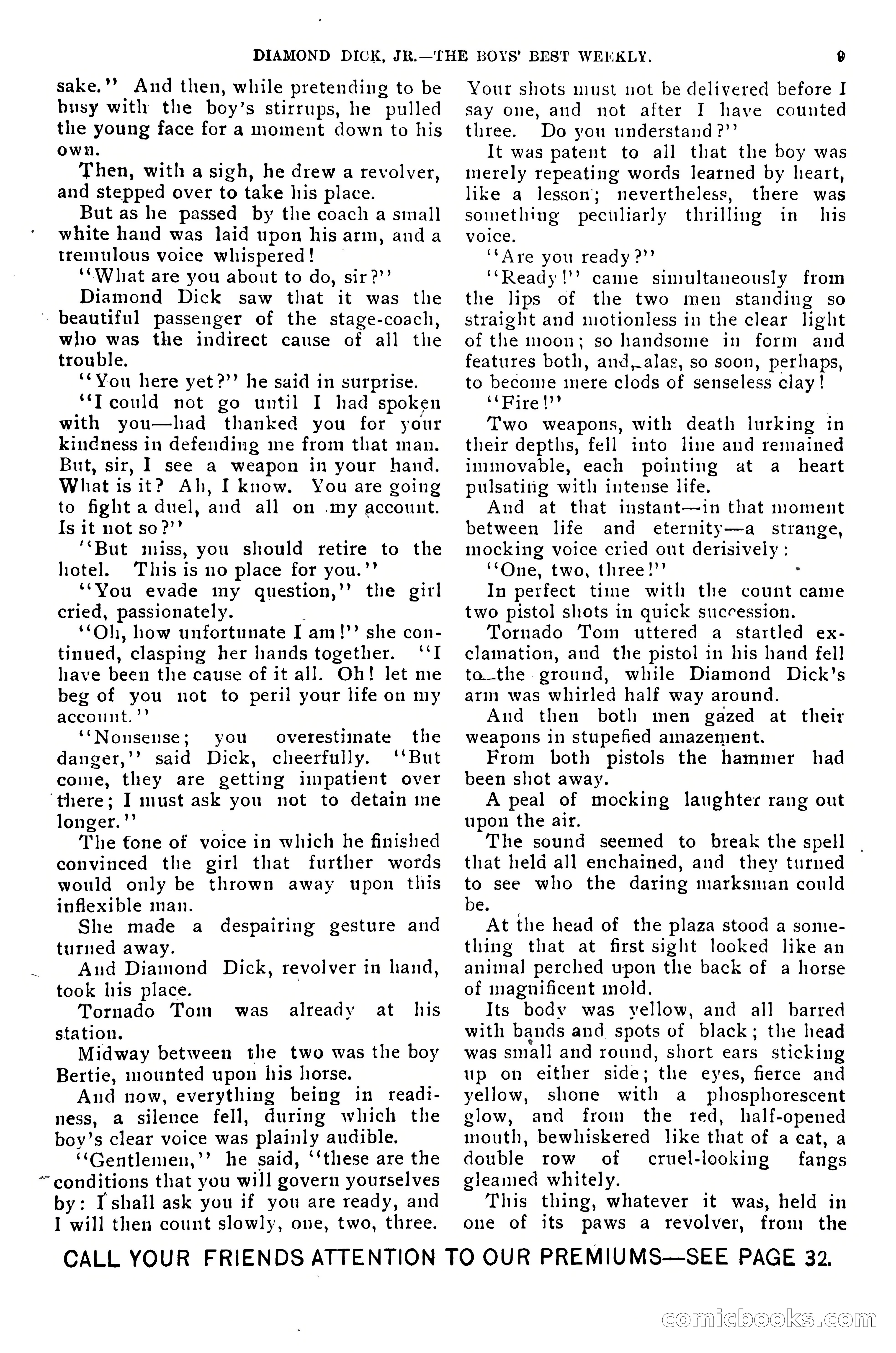 Dashing Diamond Dick, or, The Tigers of Tombstone — page 13 of 38