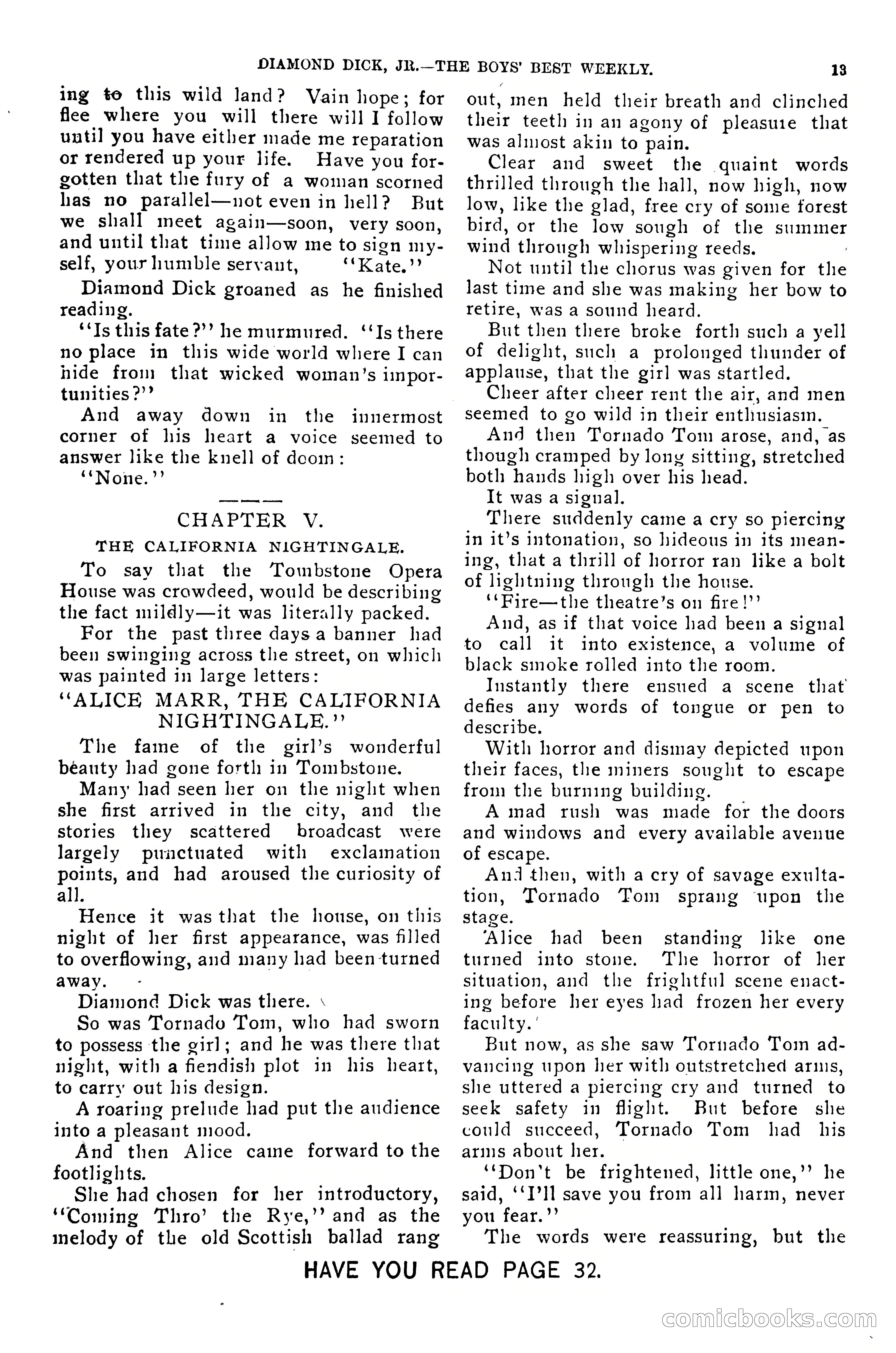 Dashing Diamond Dick, or, The Tigers of Tombstone — page 17 of 38
