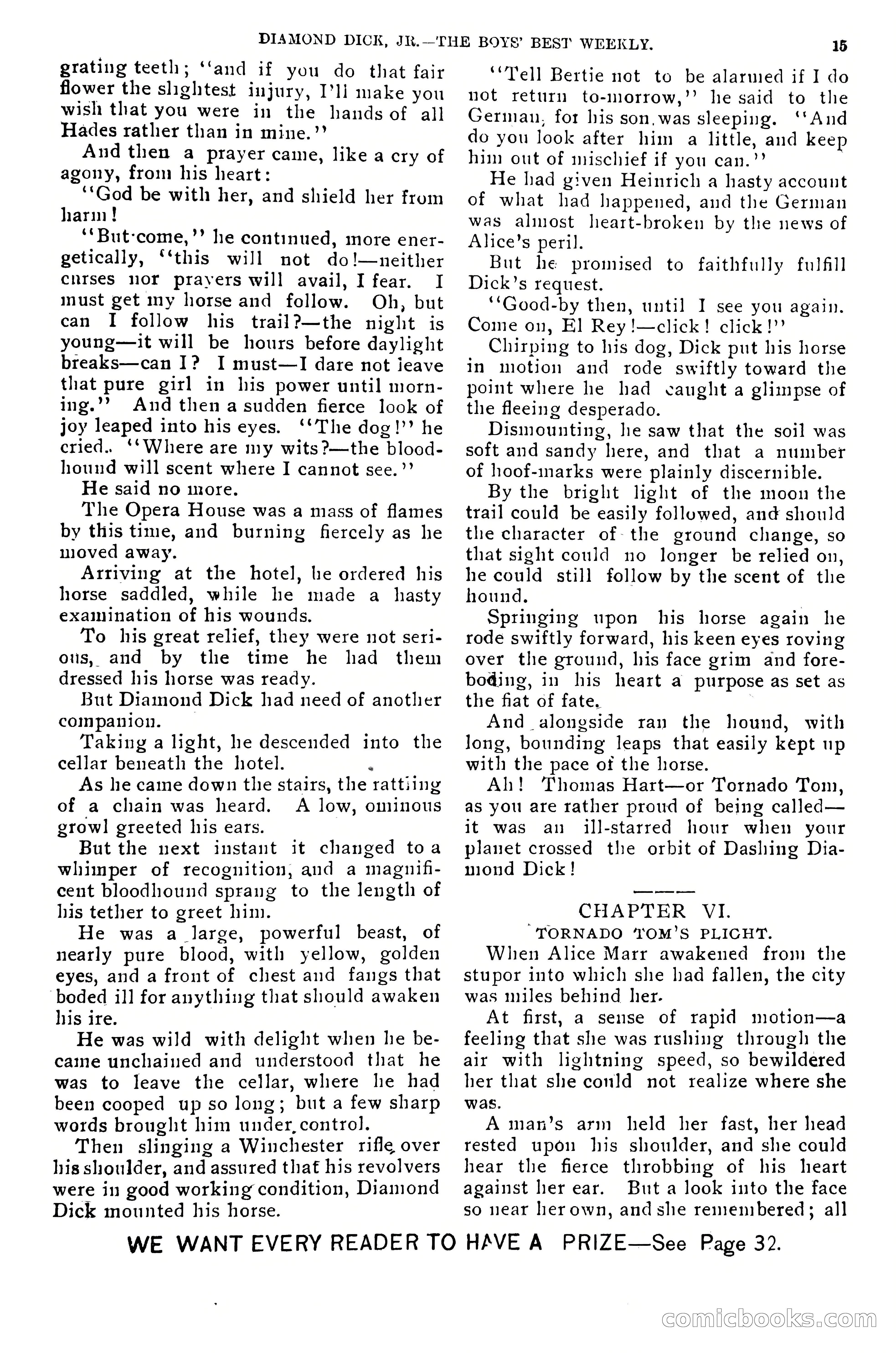 Dashing Diamond Dick, or, The Tigers of Tombstone — page 19 of 38