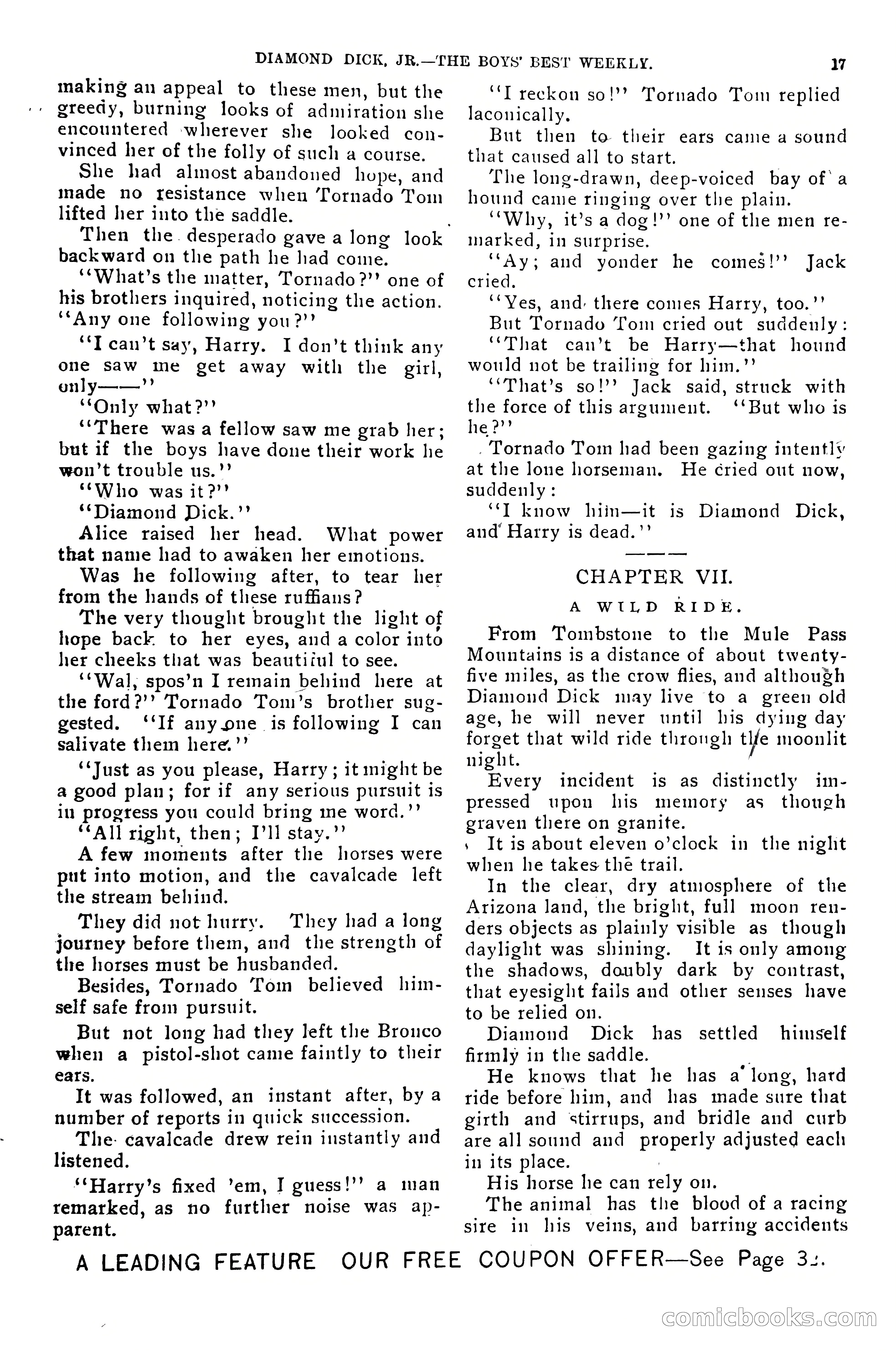 Dashing Diamond Dick, or, The Tigers of Tombstone — page 21 of 38