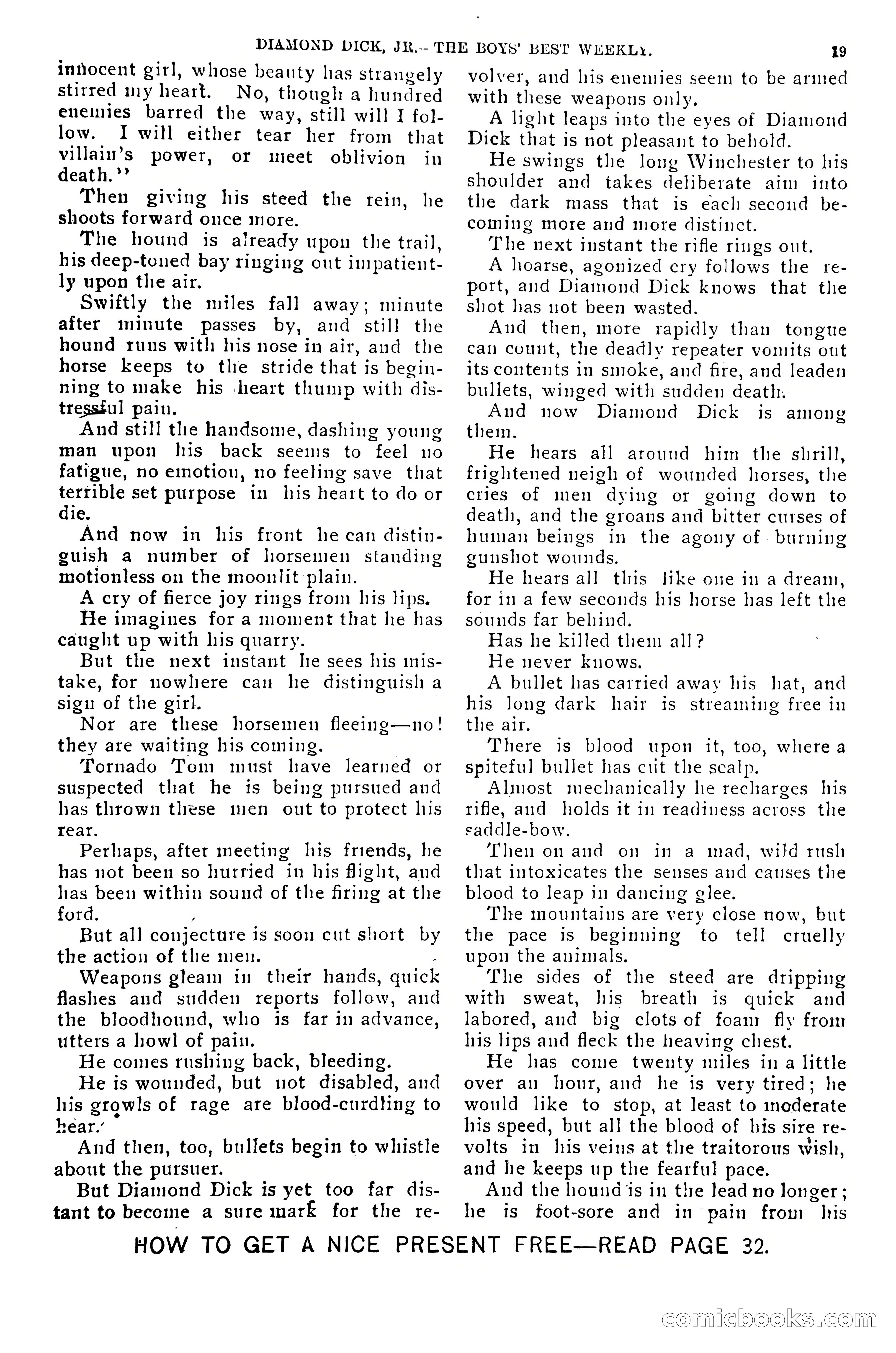 Dashing Diamond Dick, or, The Tigers of Tombstone — page 23 of 38