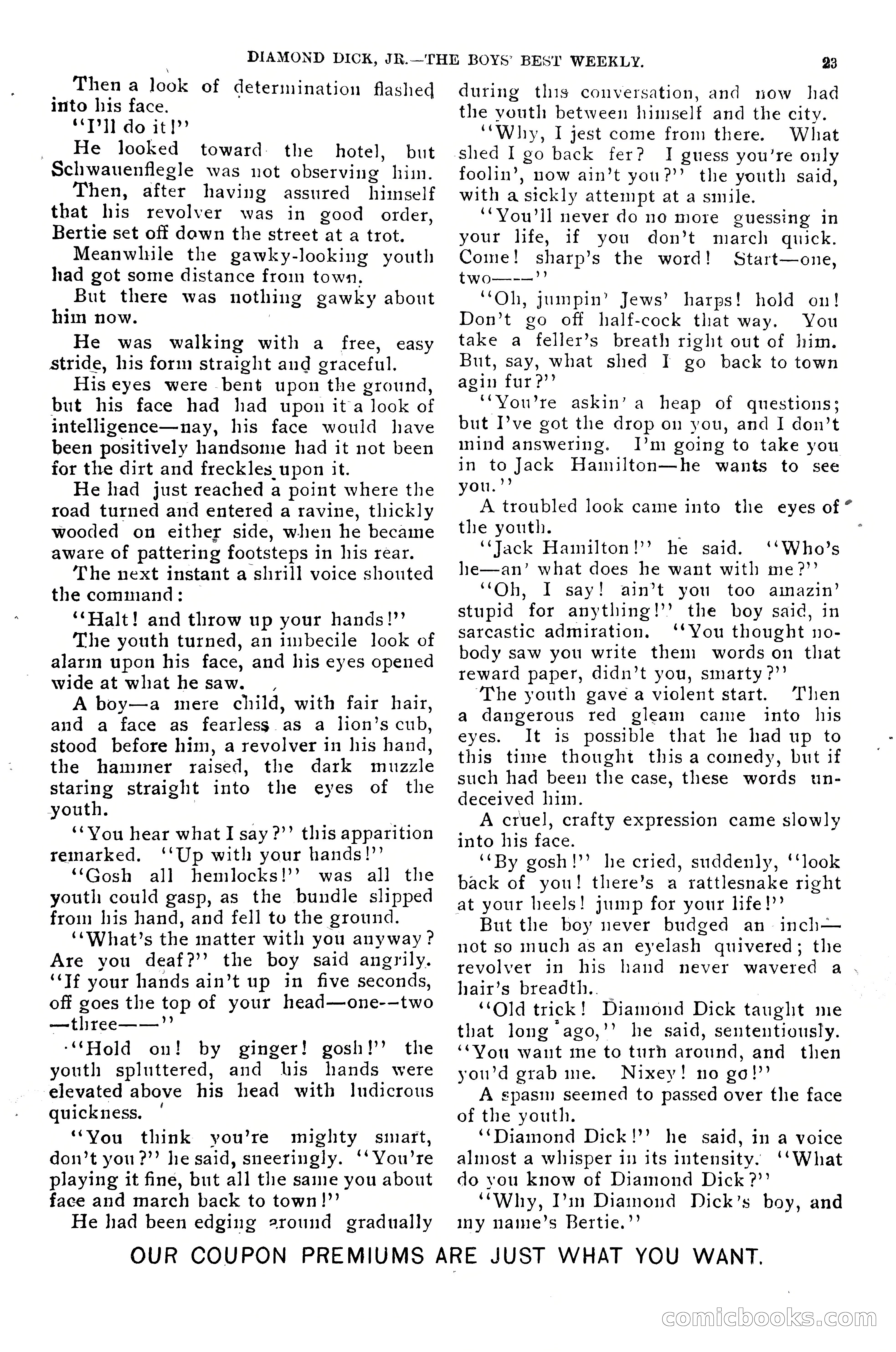 Dashing Diamond Dick, or, The Tigers of Tombstone — page 27 of 38