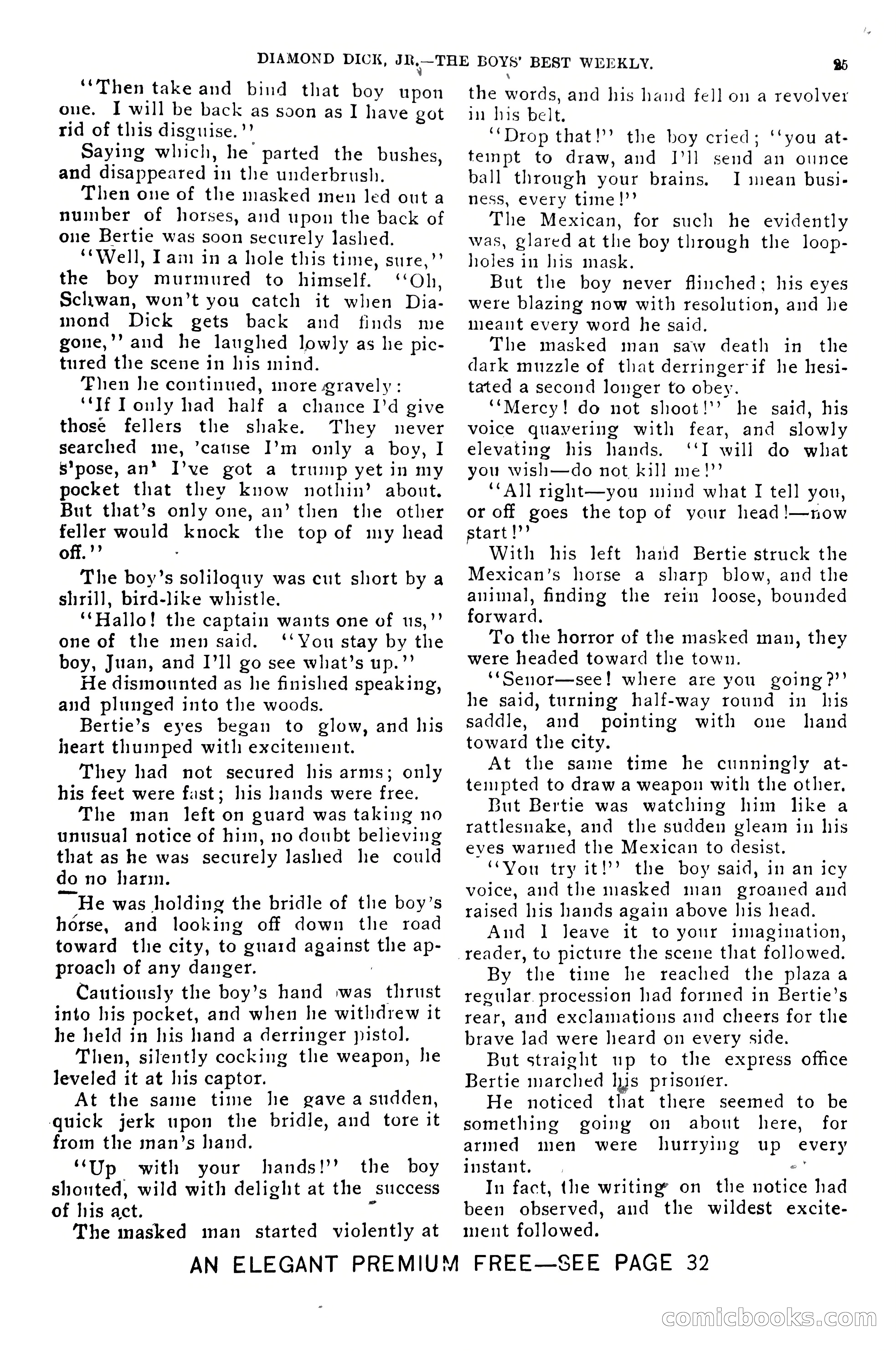 Dashing Diamond Dick, or, The Tigers of Tombstone — page 29 of 38