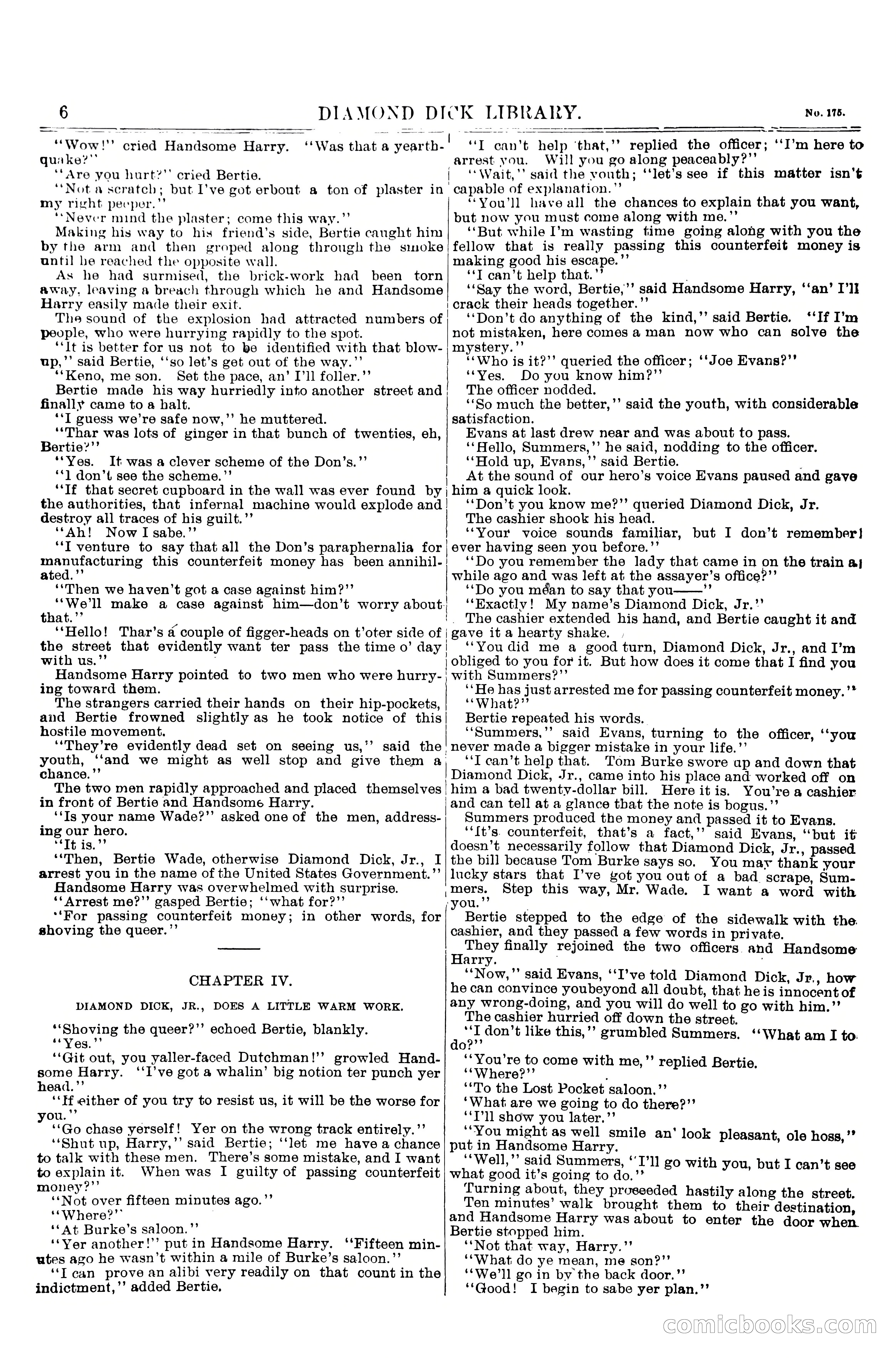 Diamond Dick, Jr.'s Call Down; or, The King of the Silver Box — page 8 of 18