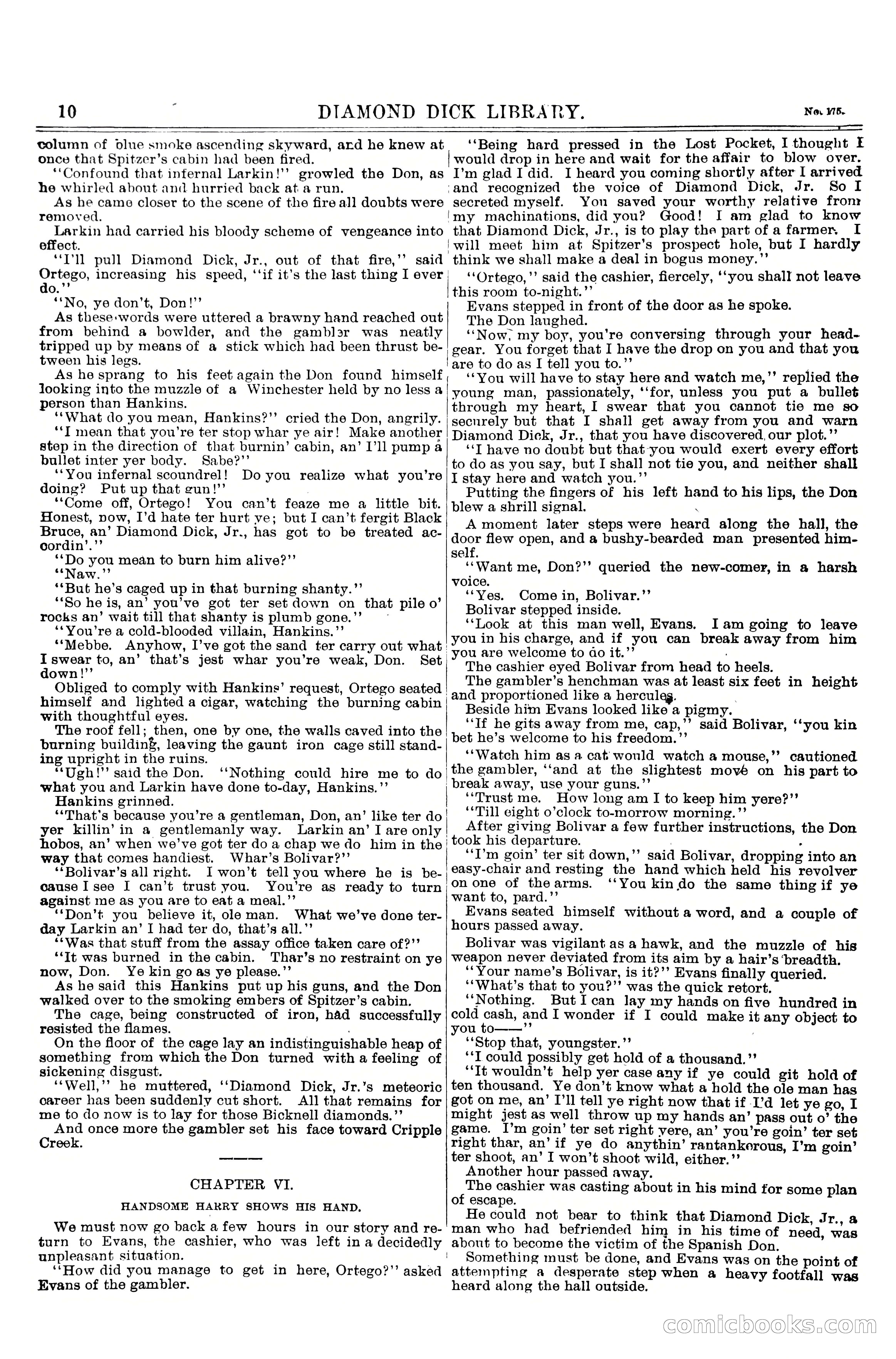 Diamond Dick, Jr.'s Call Down; or, The King of the Silver Box — page 12 of 18