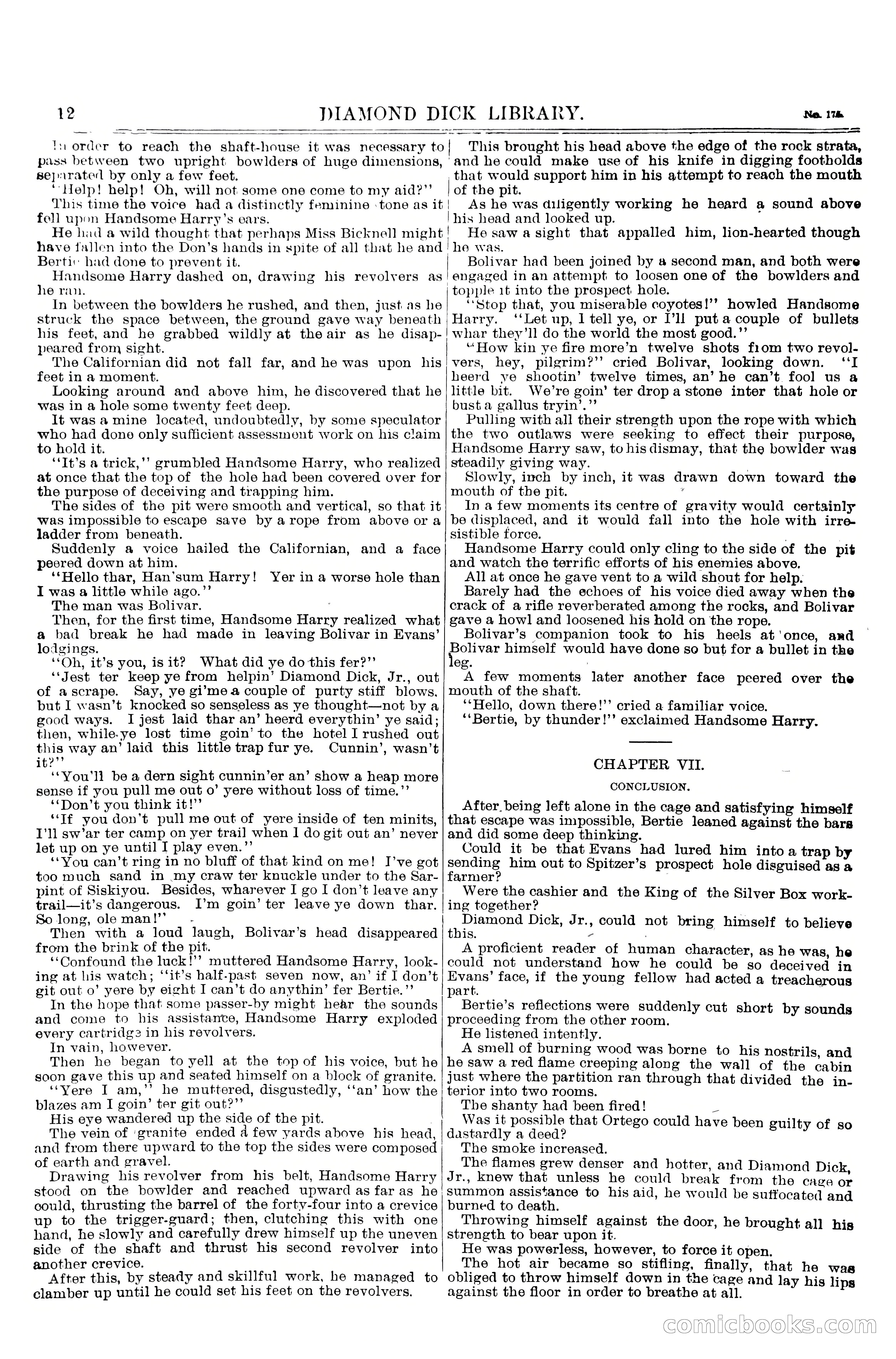 Diamond Dick, Jr.'s Call Down; or, The King of the Silver Box — page 14 of 18
