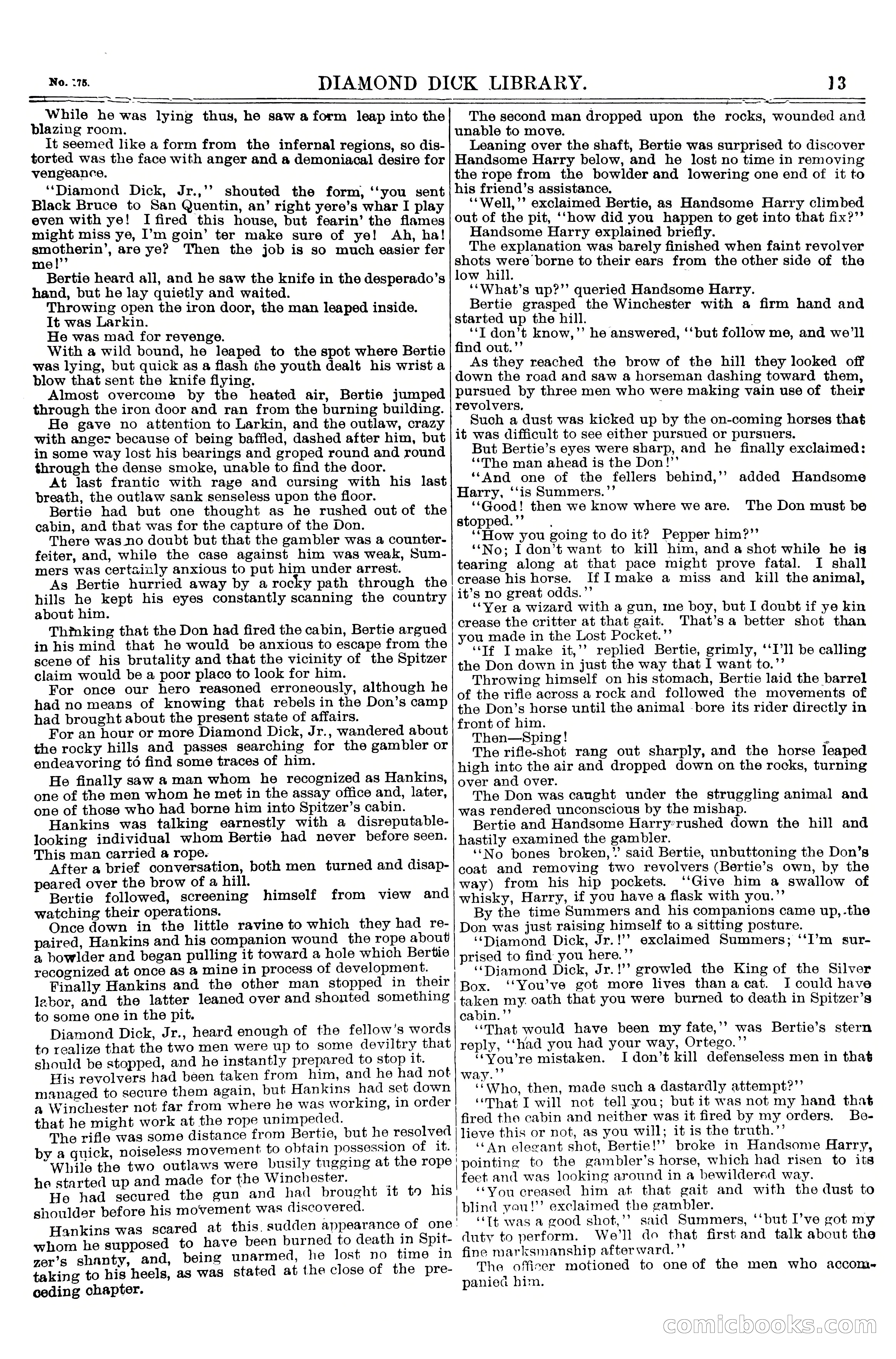 Diamond Dick, Jr.'s Call Down; or, The King of the Silver Box — page 15 of 18