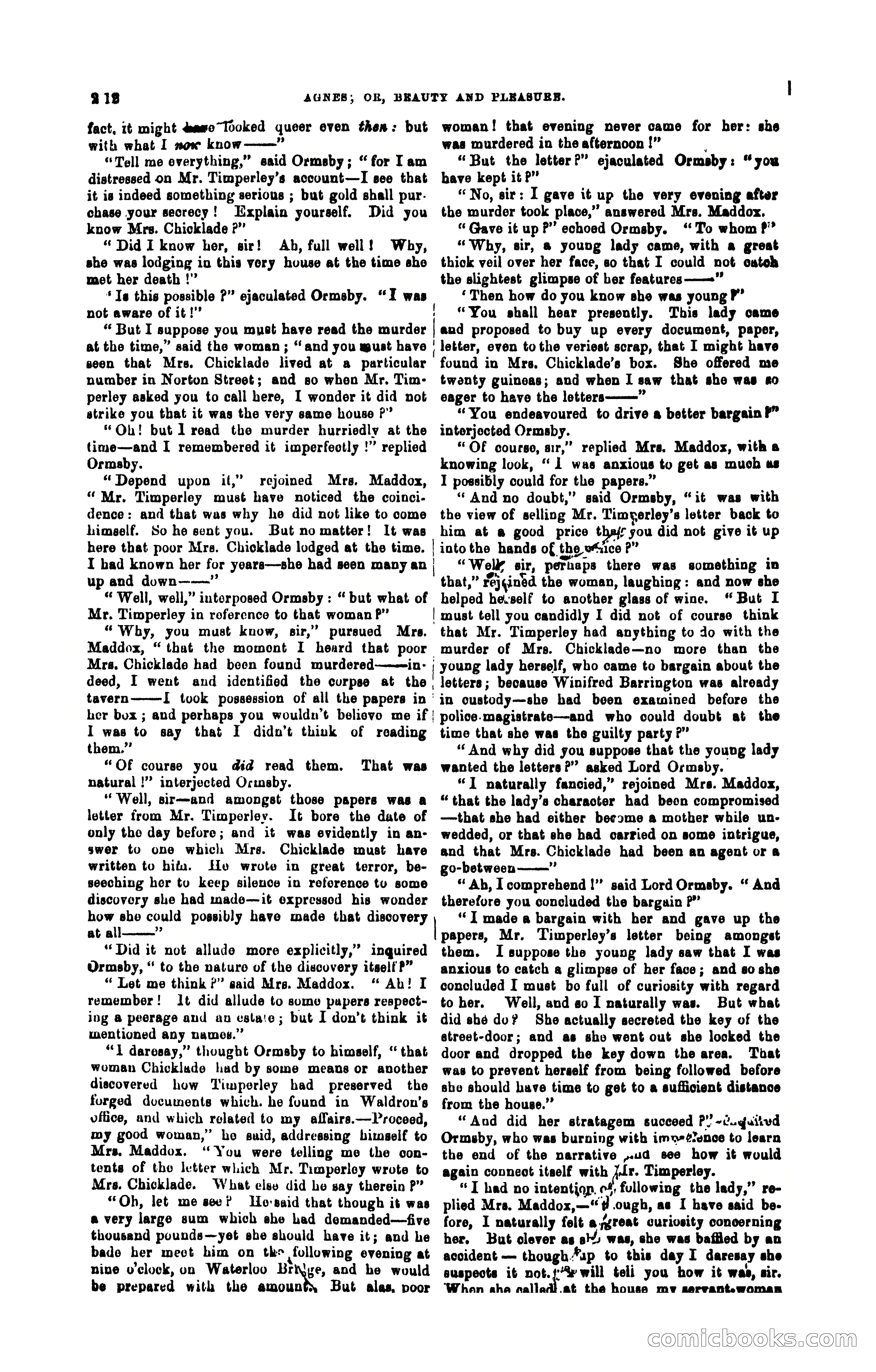 Agnes: A Tale of the Streets — page 263 of 397