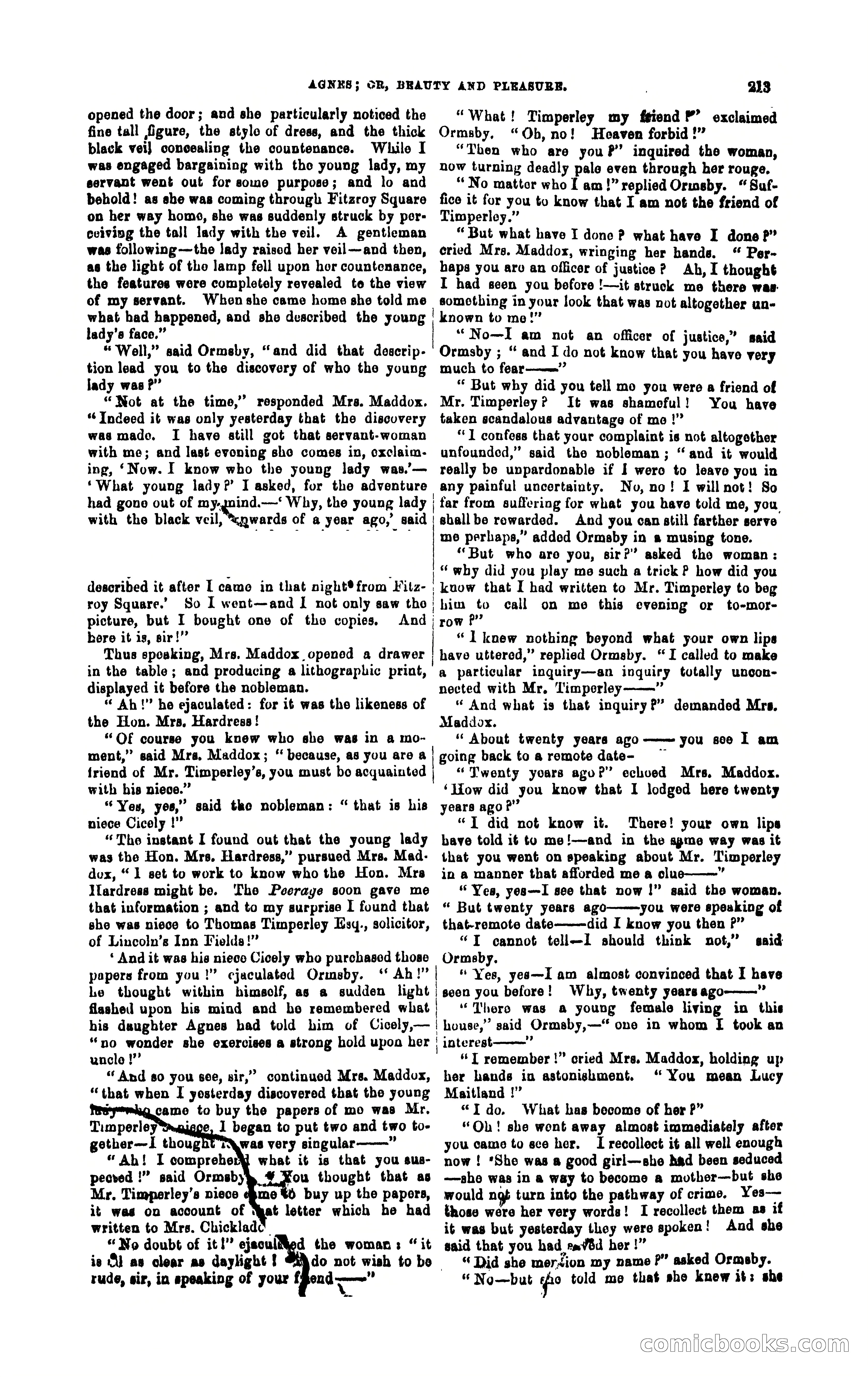 Agnes: A Tale of the Streets — page 264 of 397