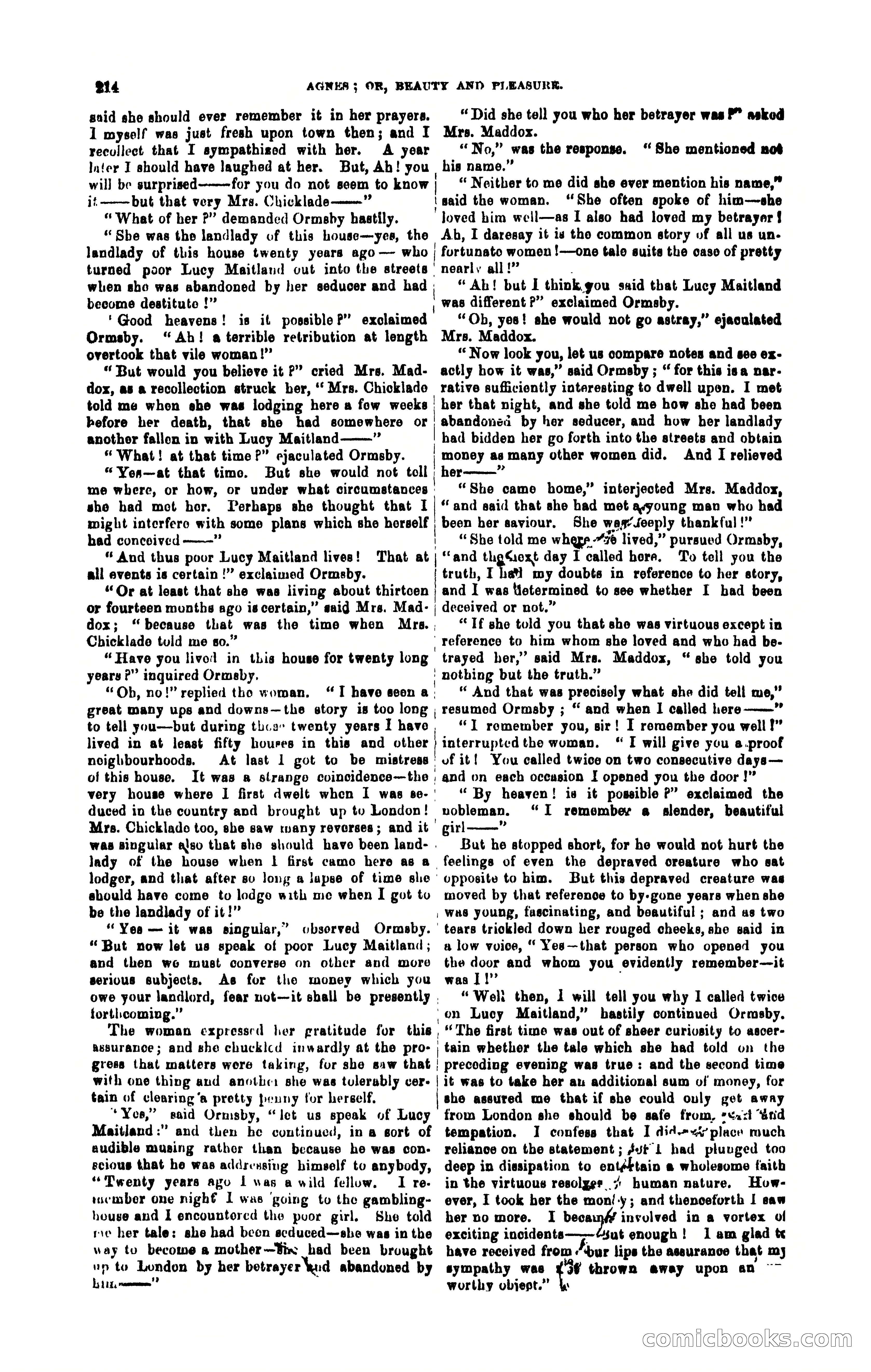 Agnes: A Tale of the Streets — page 265 of 397