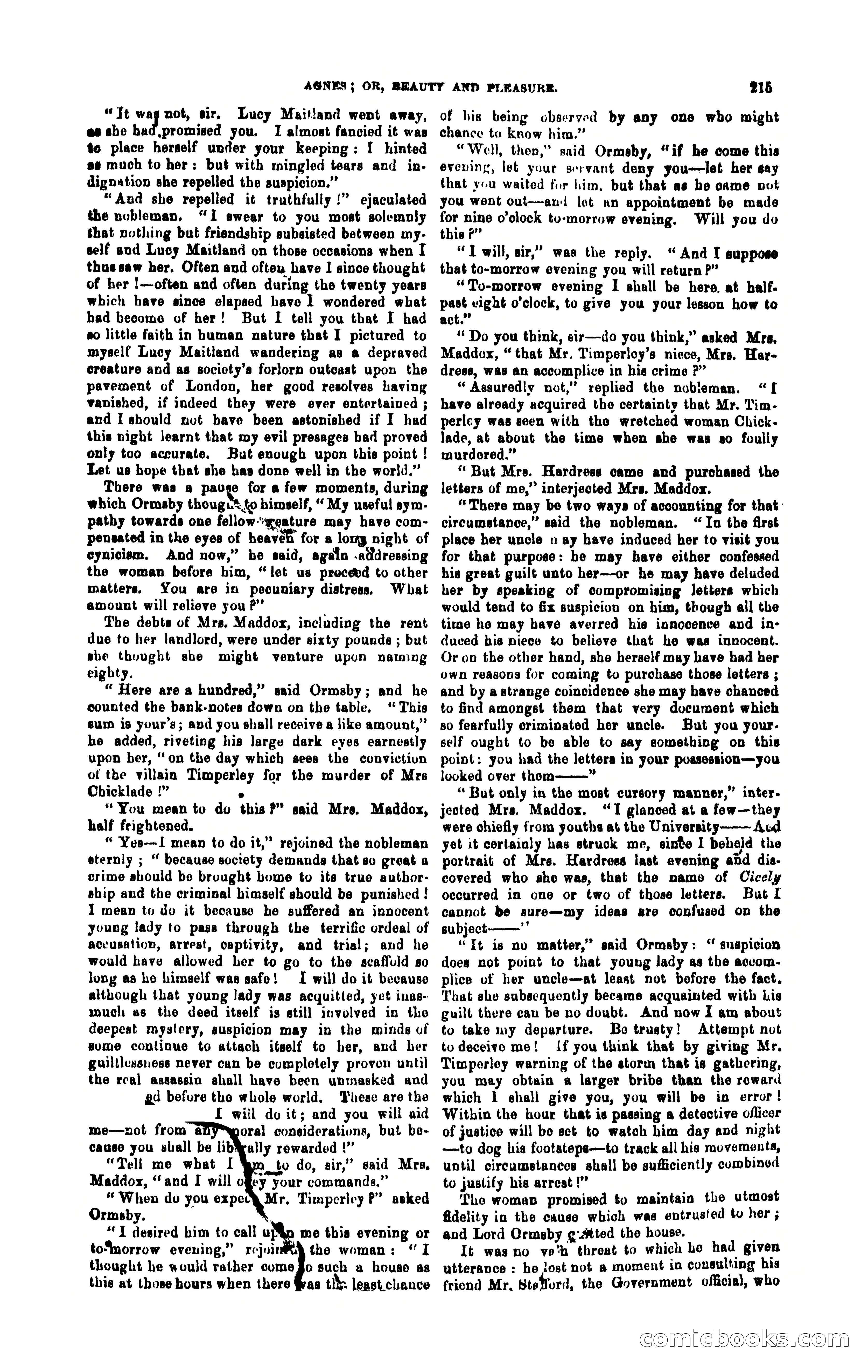 Agnes: A Tale of the Streets — page 266 of 397