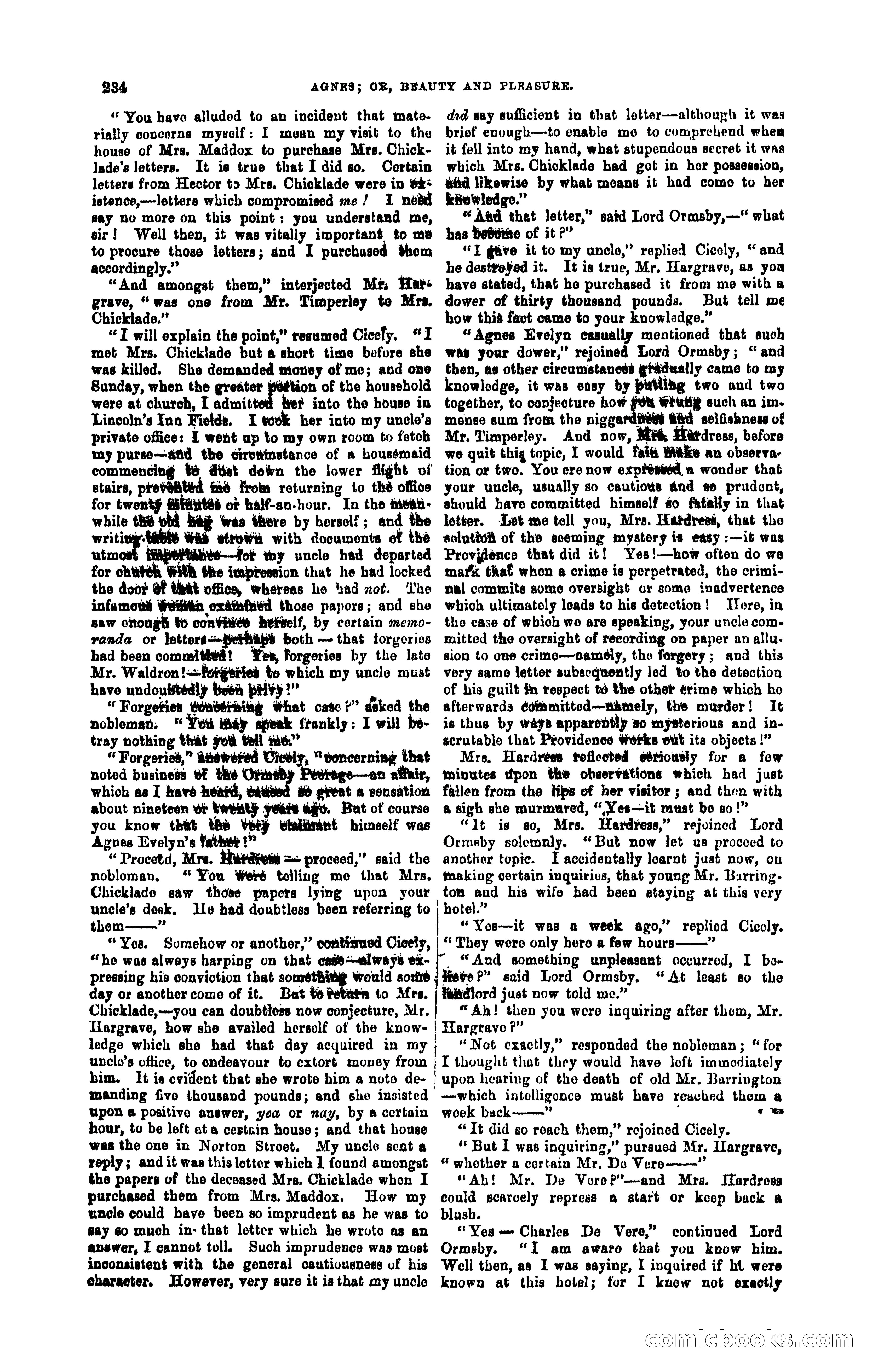 Agnes: A Tale of the Streets — page 285 of 397