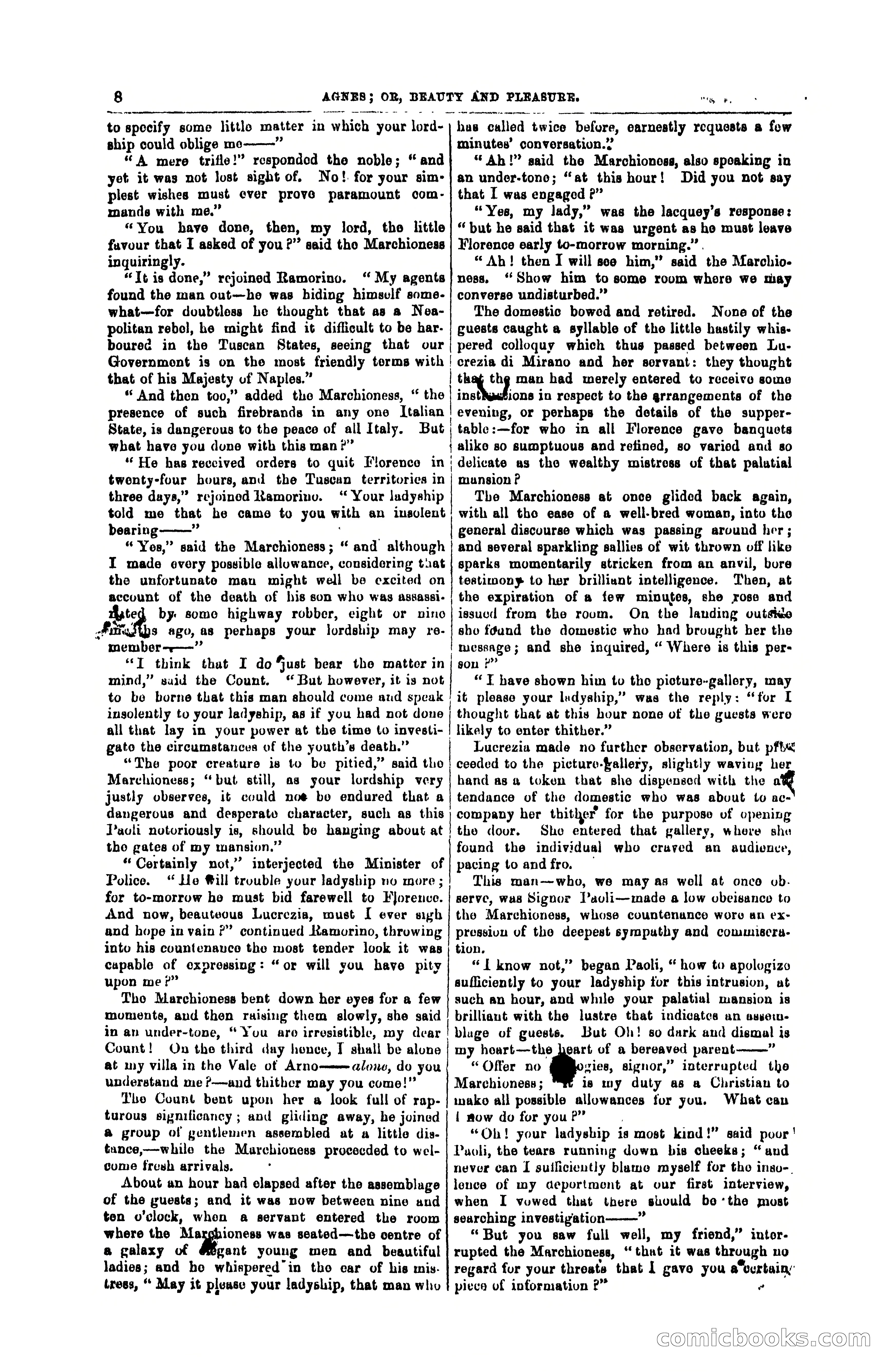 Agnes: A Tale of the Streets — page 309 of 397