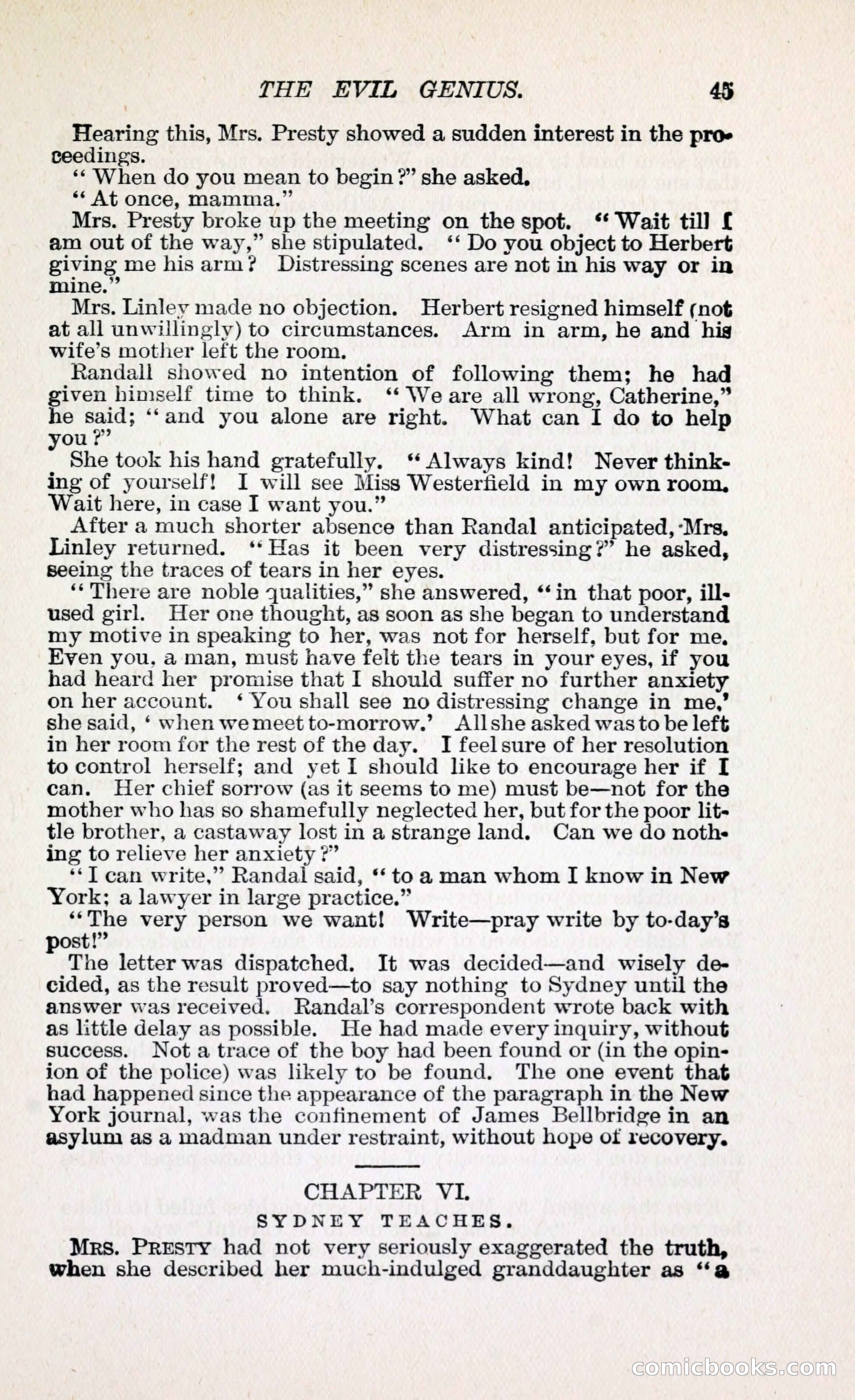The Evil Genius: A Domestic Story — page 56 of 245