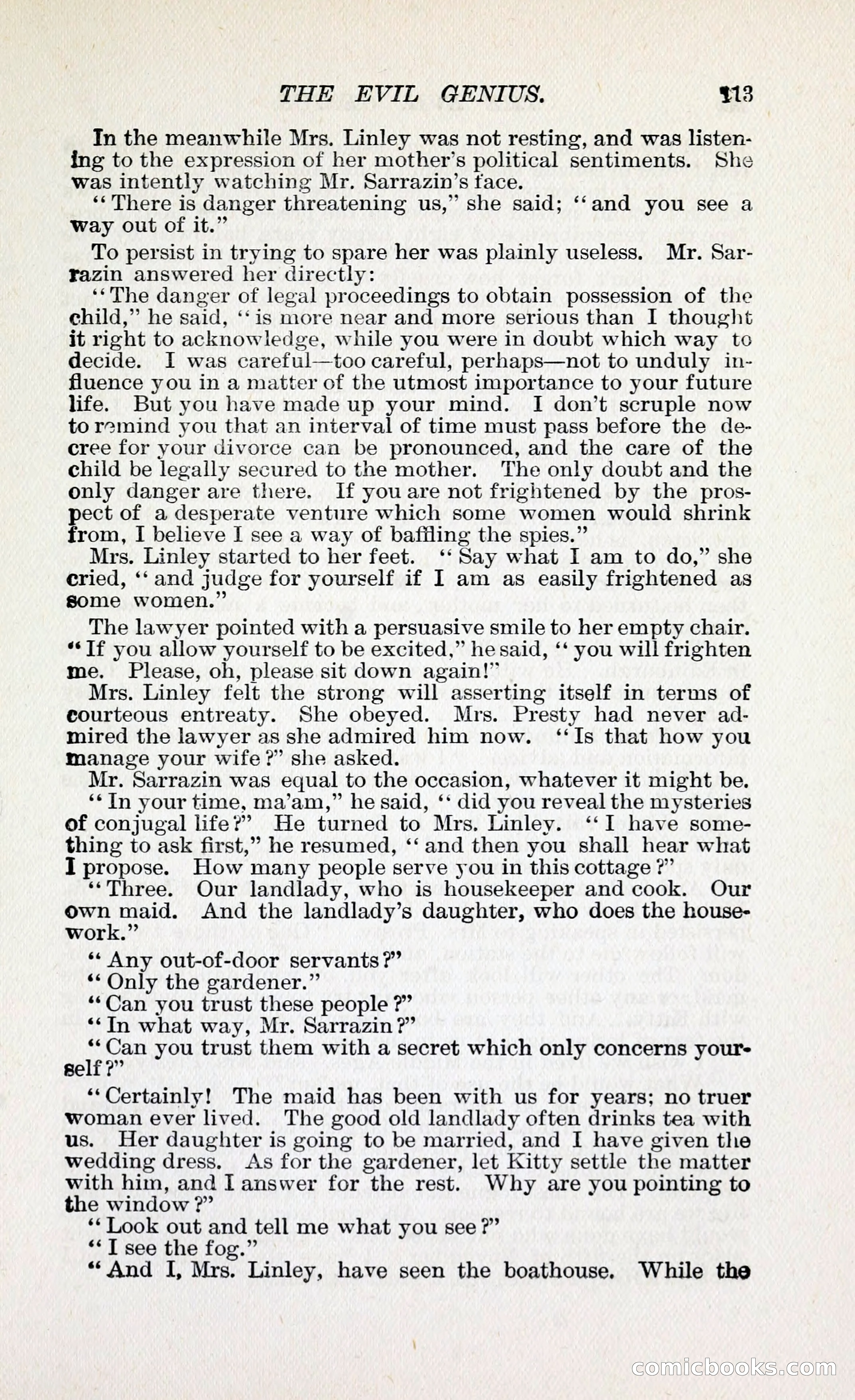 The Evil Genius: A Domestic Story — page 124 of 245