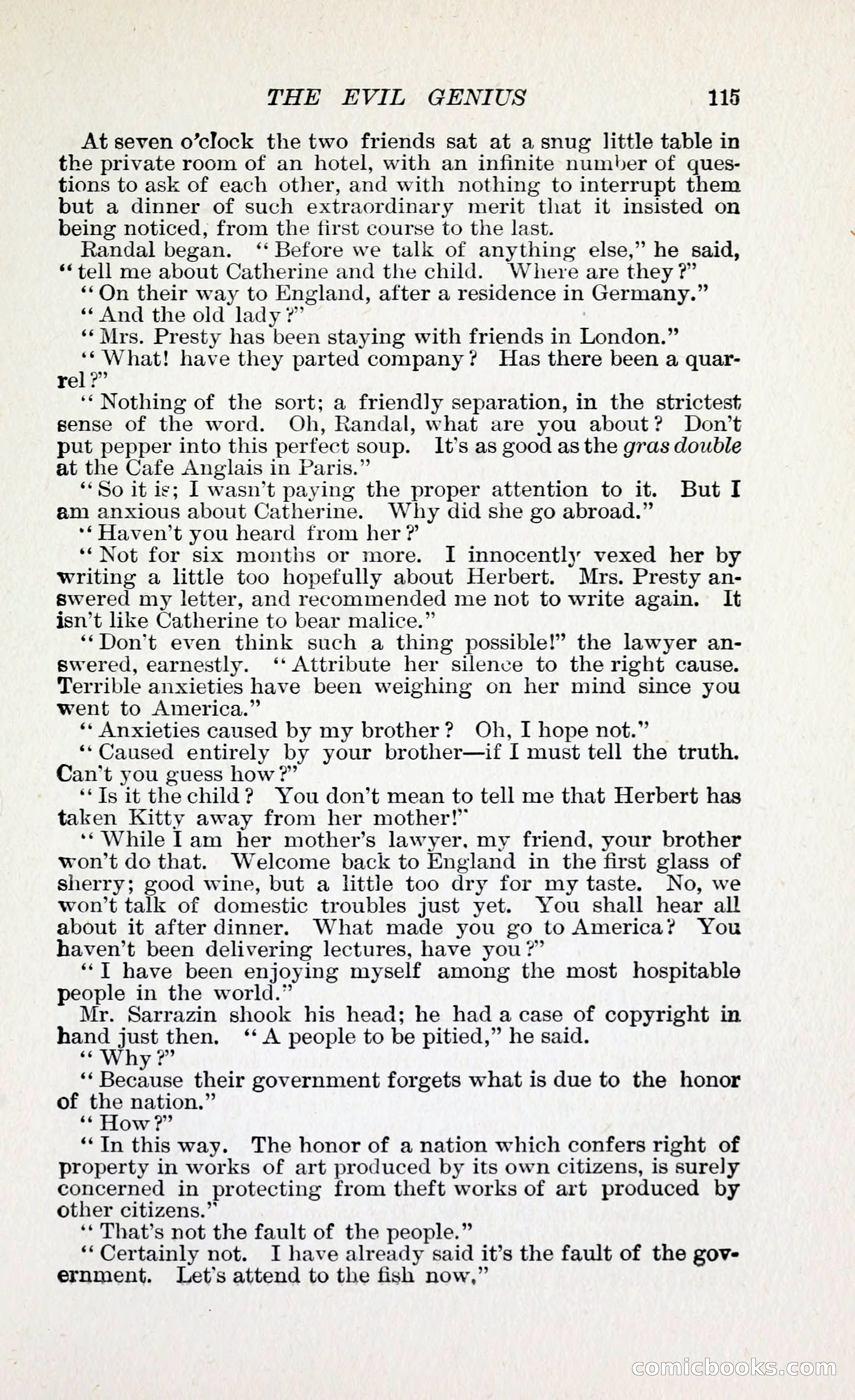The Evil Genius: A Domestic Story — page 126 of 245