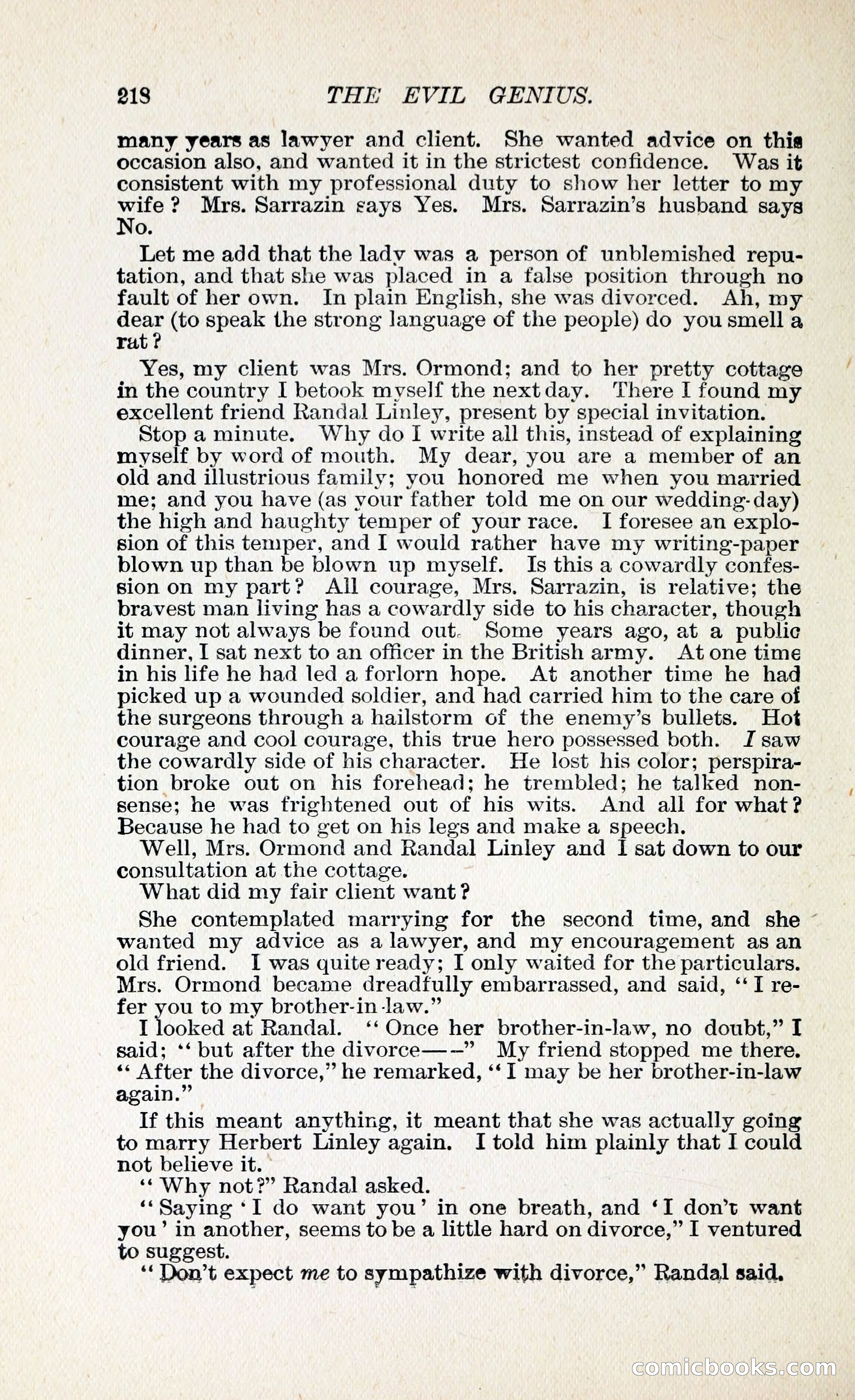 The Evil Genius: A Domestic Story — page 229 of 245