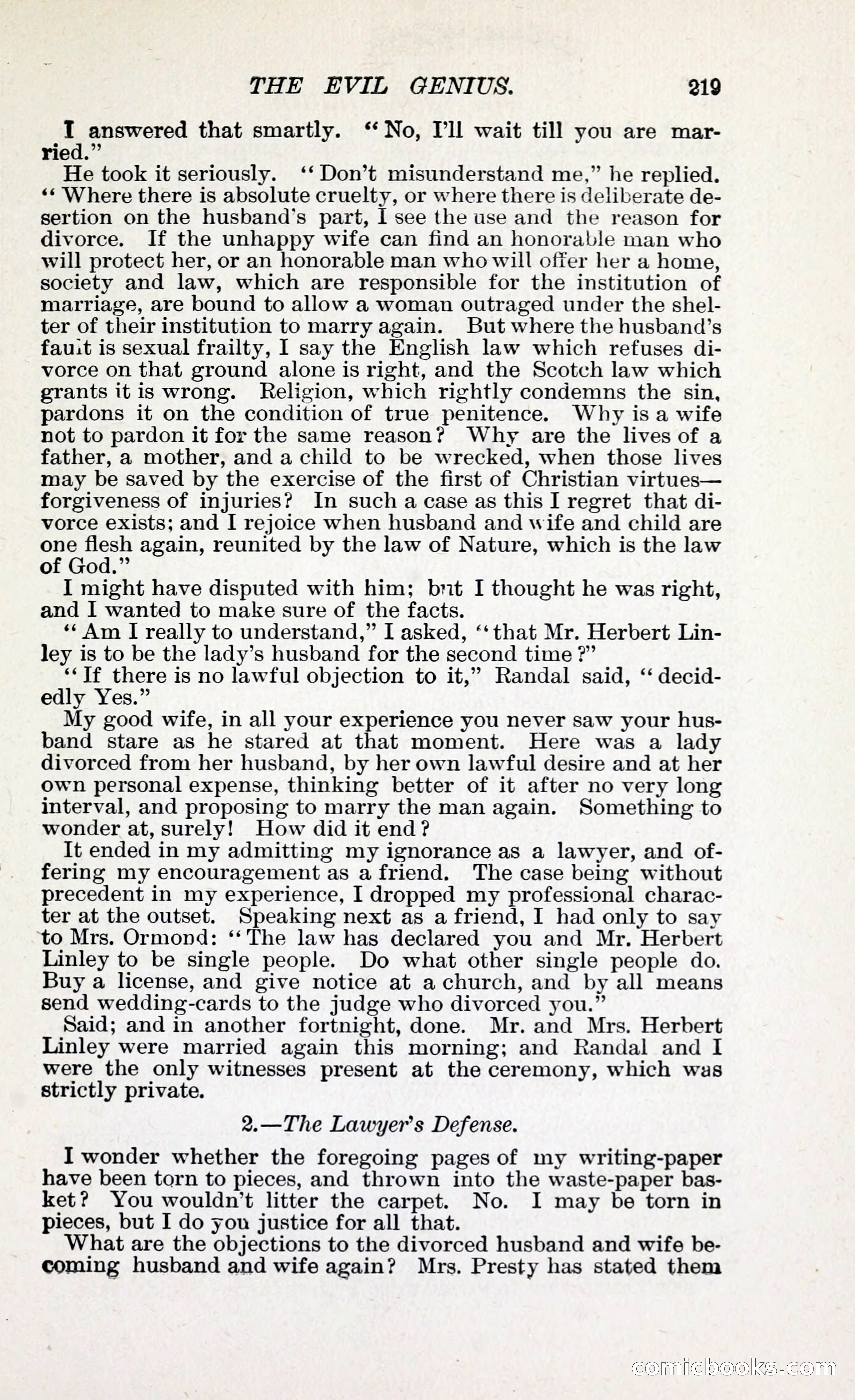 The Evil Genius: A Domestic Story — page 230 of 245