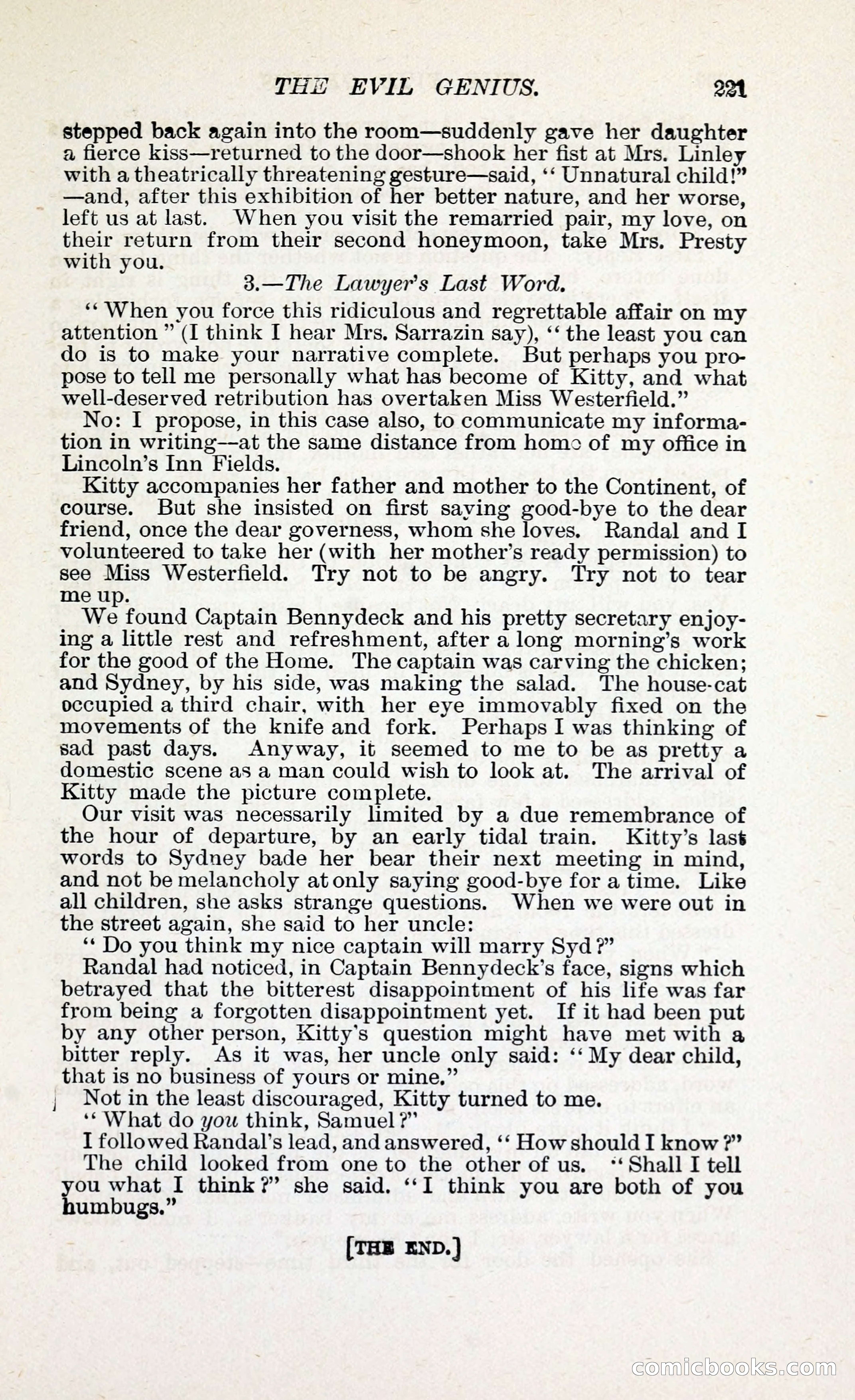 The Evil Genius: A Domestic Story — page 232 of 245