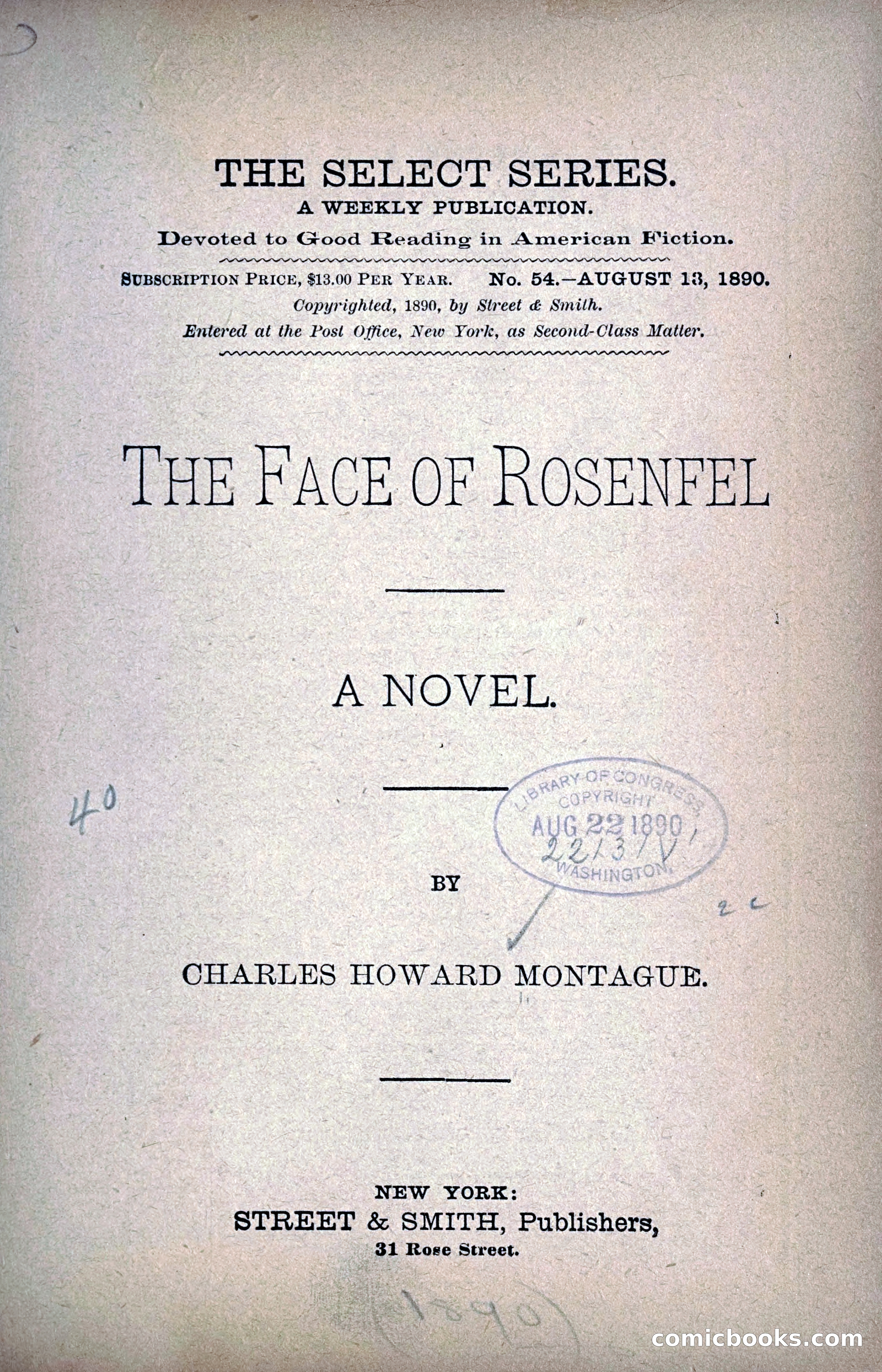 The Face of Rosenfeld — page 10 of 267