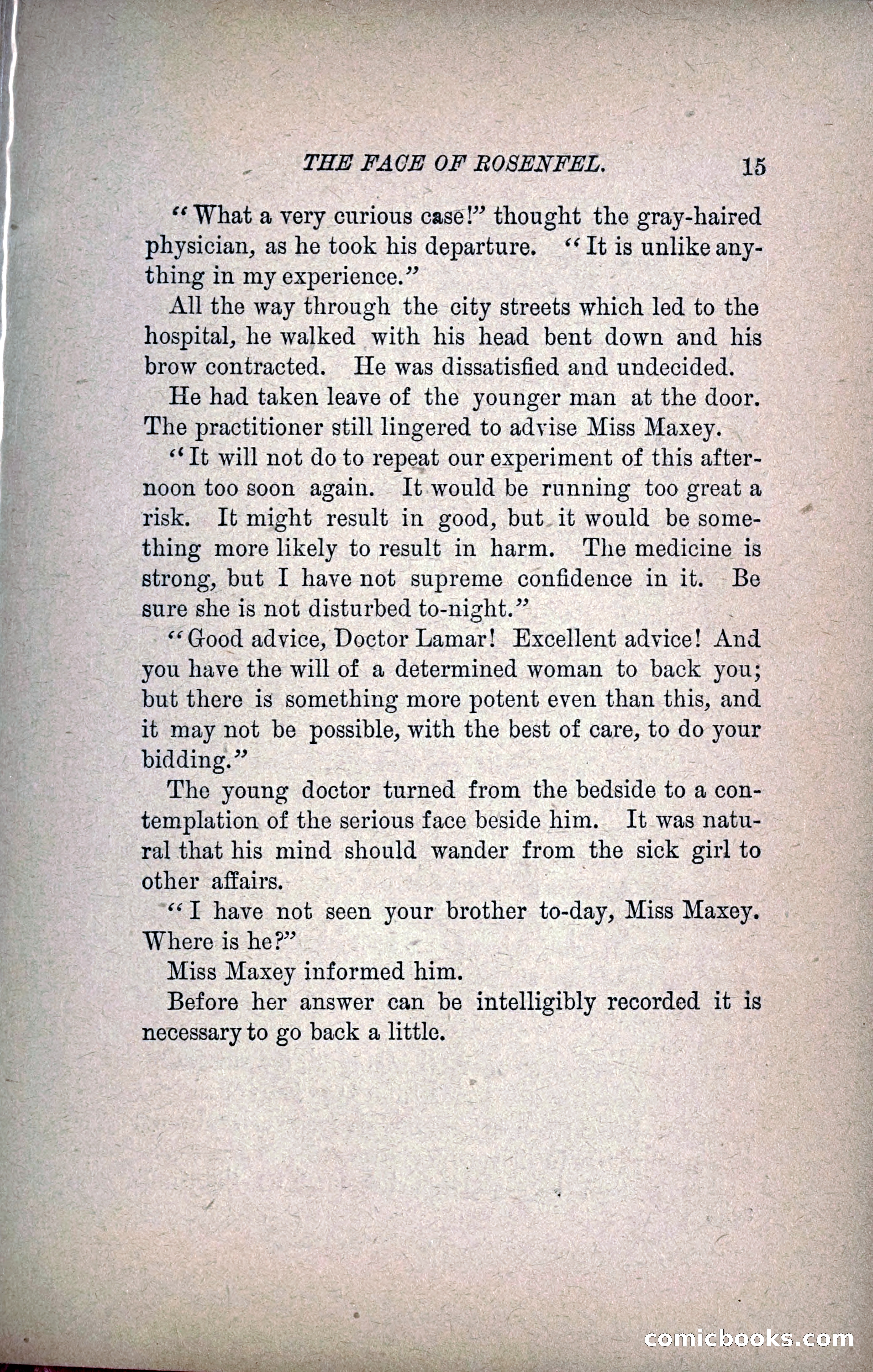 The Face of Rosenfeld — page 22 of 267