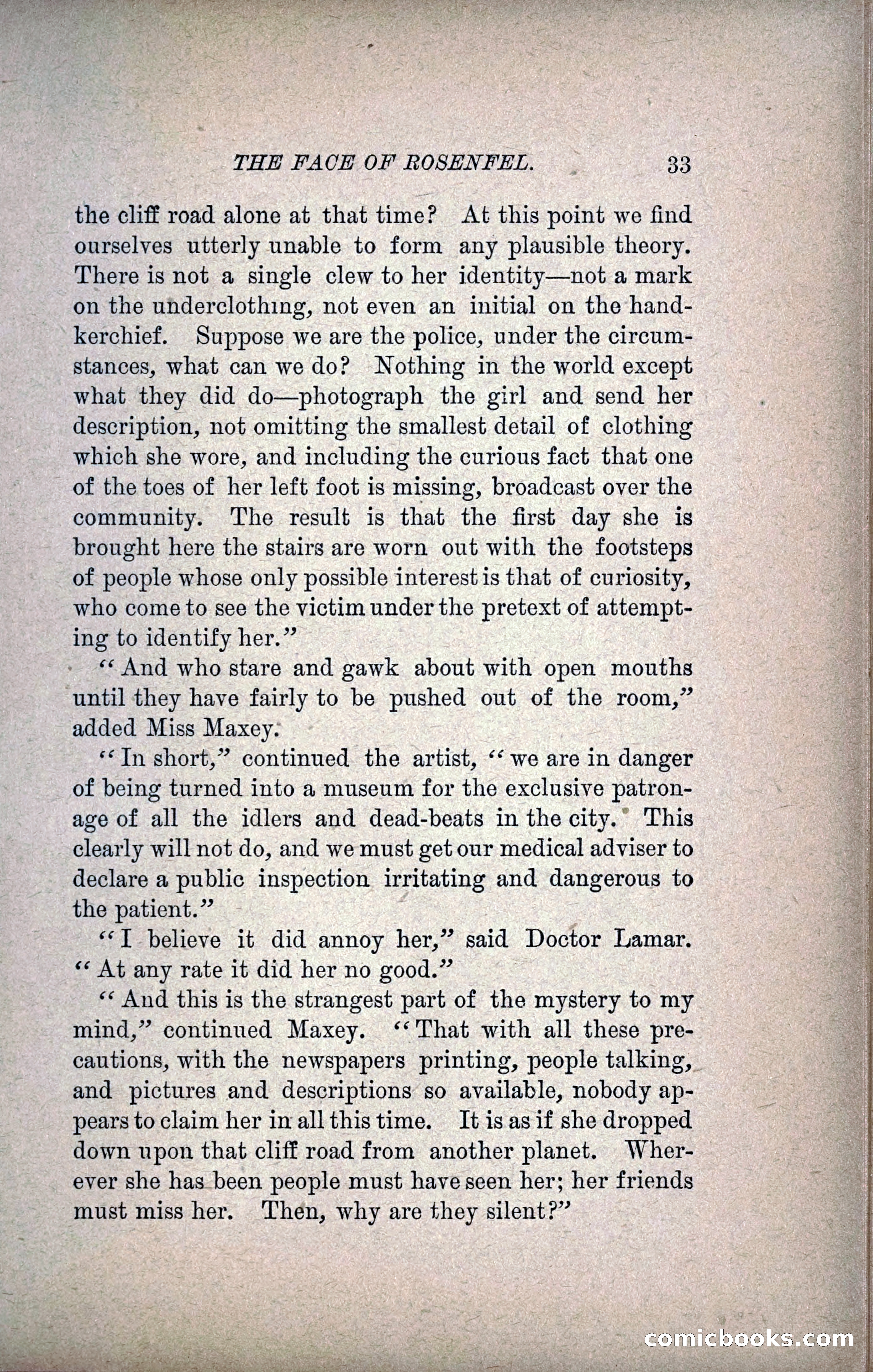 The Face of Rosenfeld — page 40 of 267