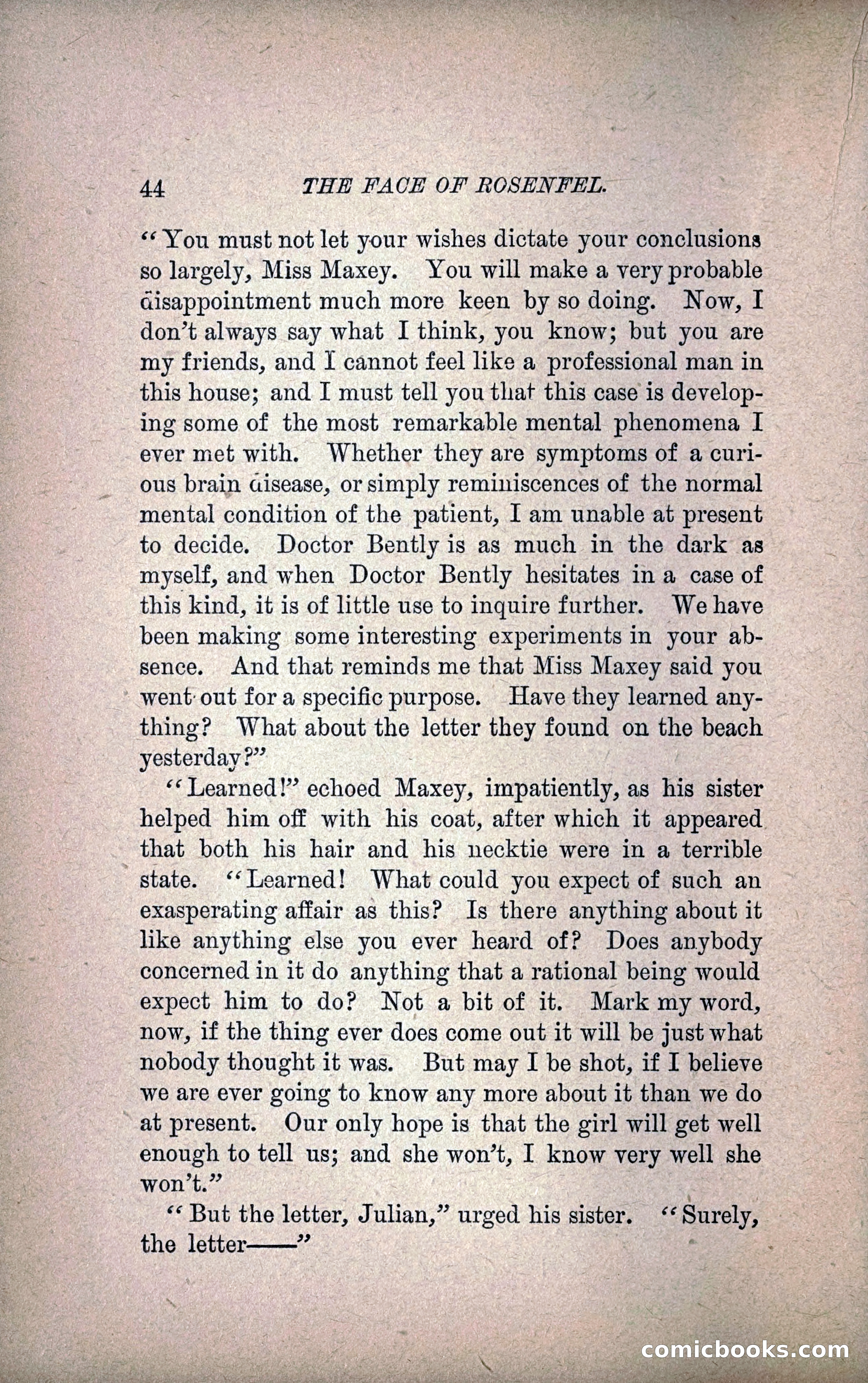 The Face of Rosenfeld — page 51 of 267