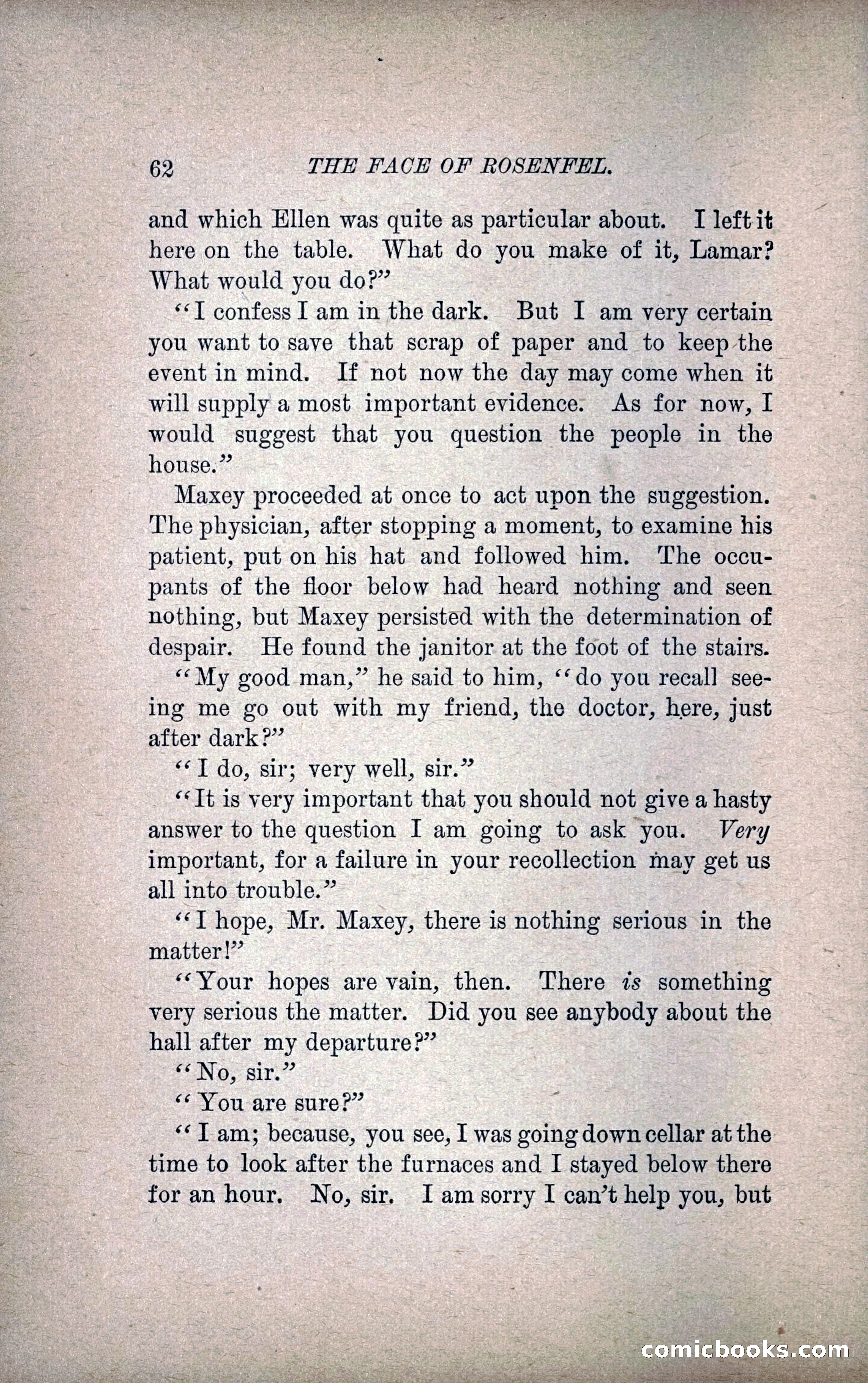 The Face of Rosenfeld — page 69 of 267