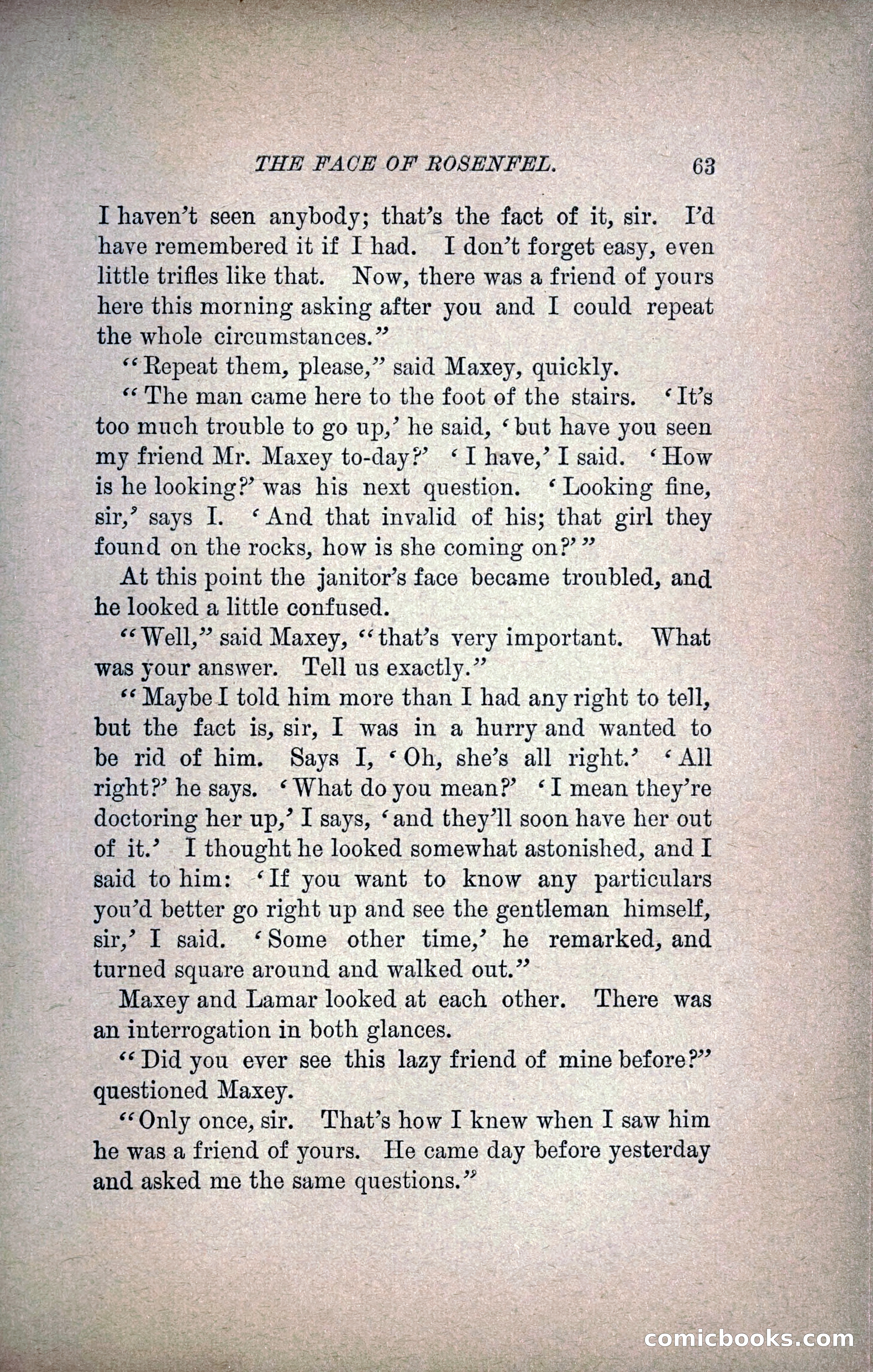 The Face of Rosenfeld — page 70 of 267