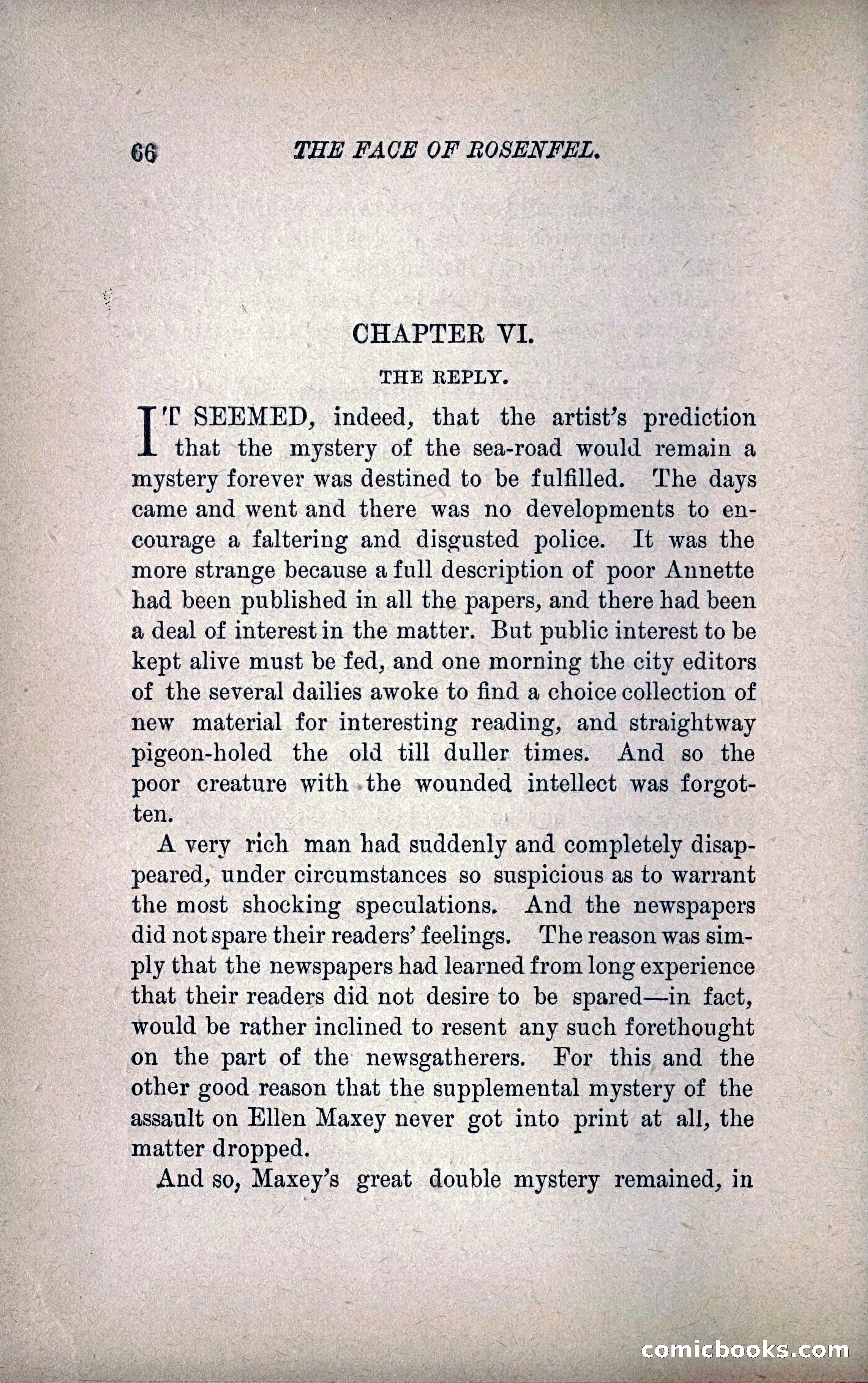 The Face of Rosenfeld — page 73 of 267